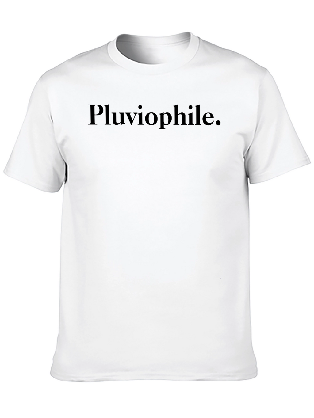 Pluviophile T-Shirt - Black Graphic Tee