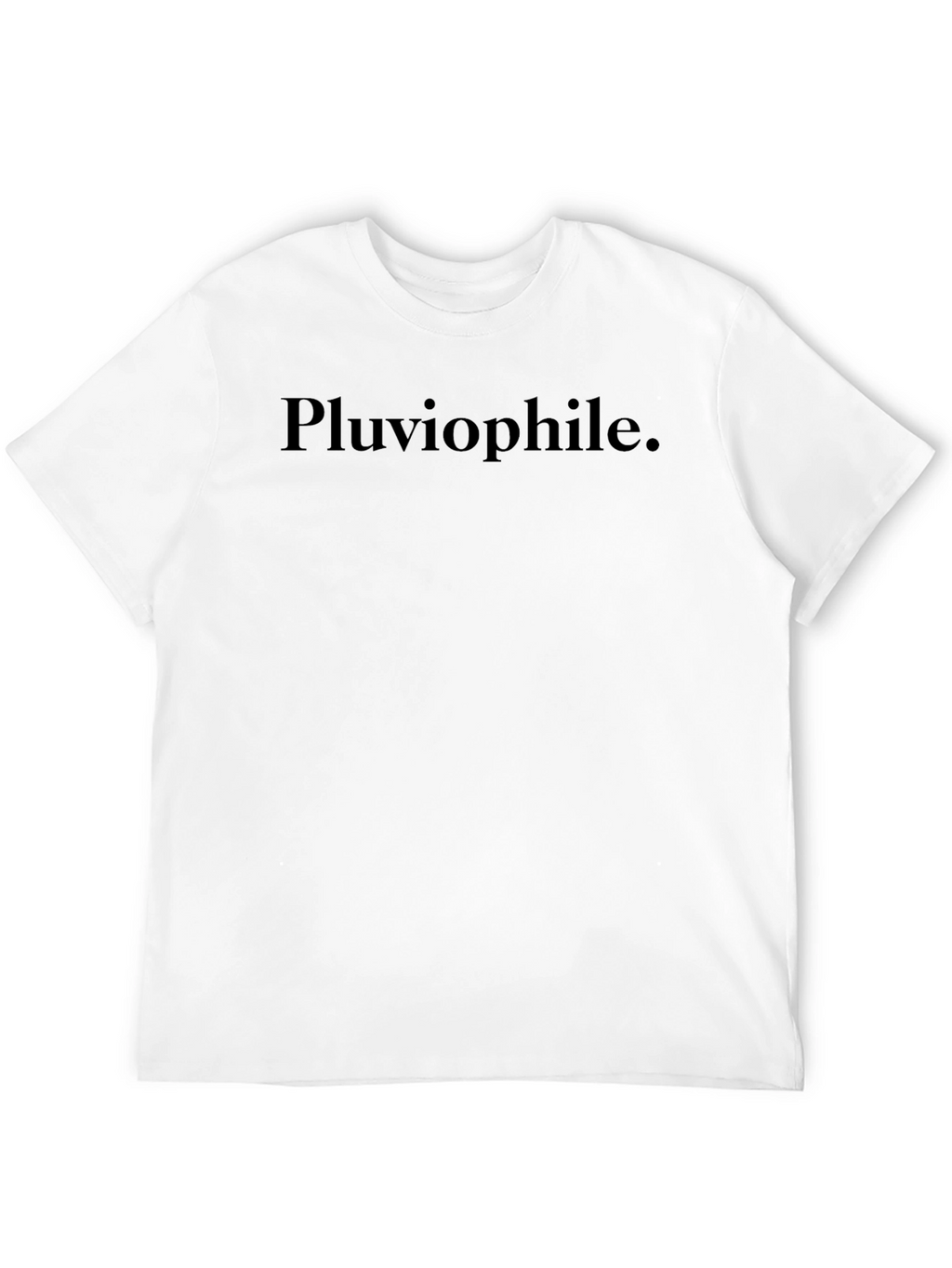 Pluviophile T-Shirt - Black Graphic Tee