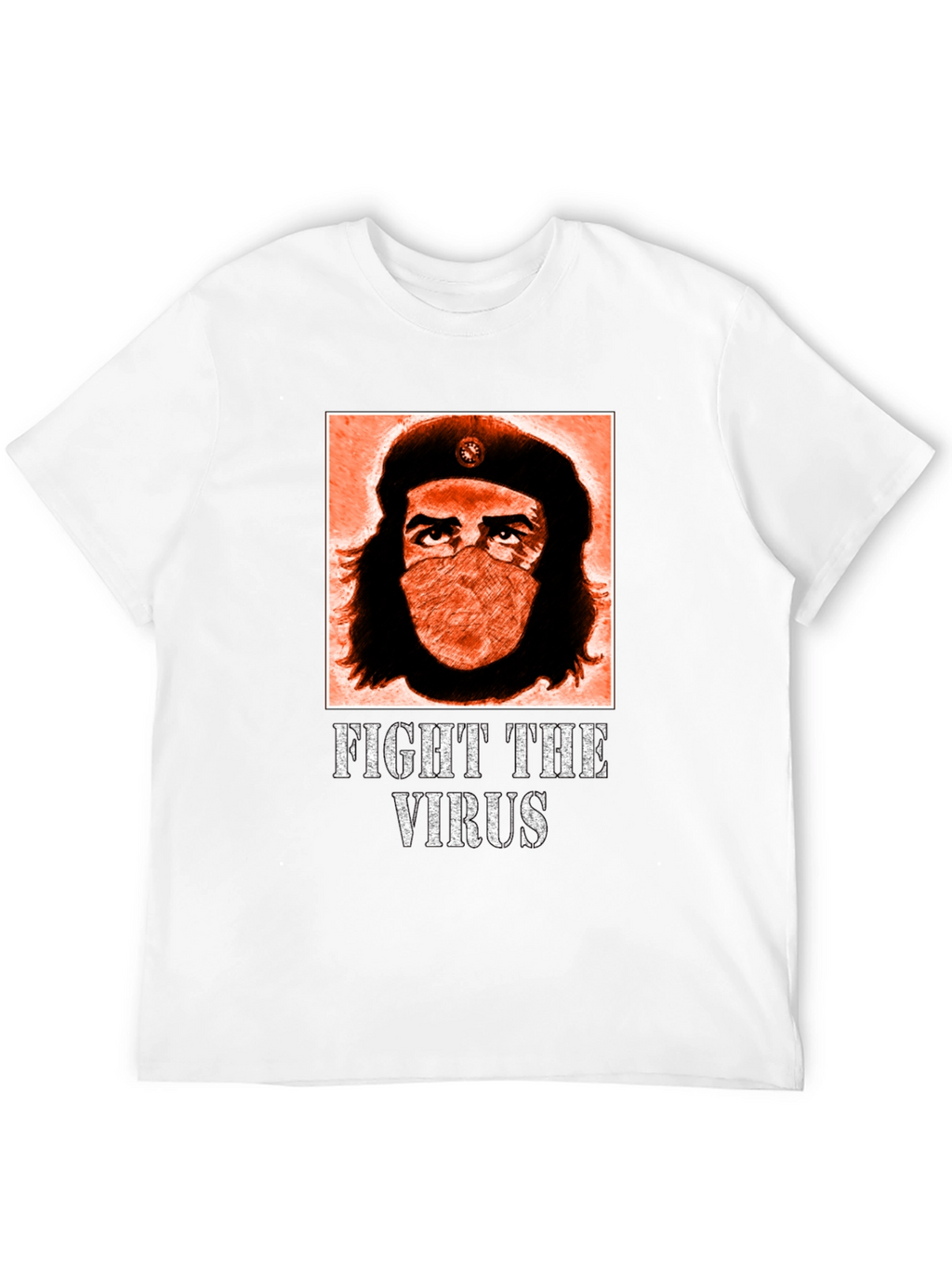 Fight the Virus T-Shirt: Guevara Masked