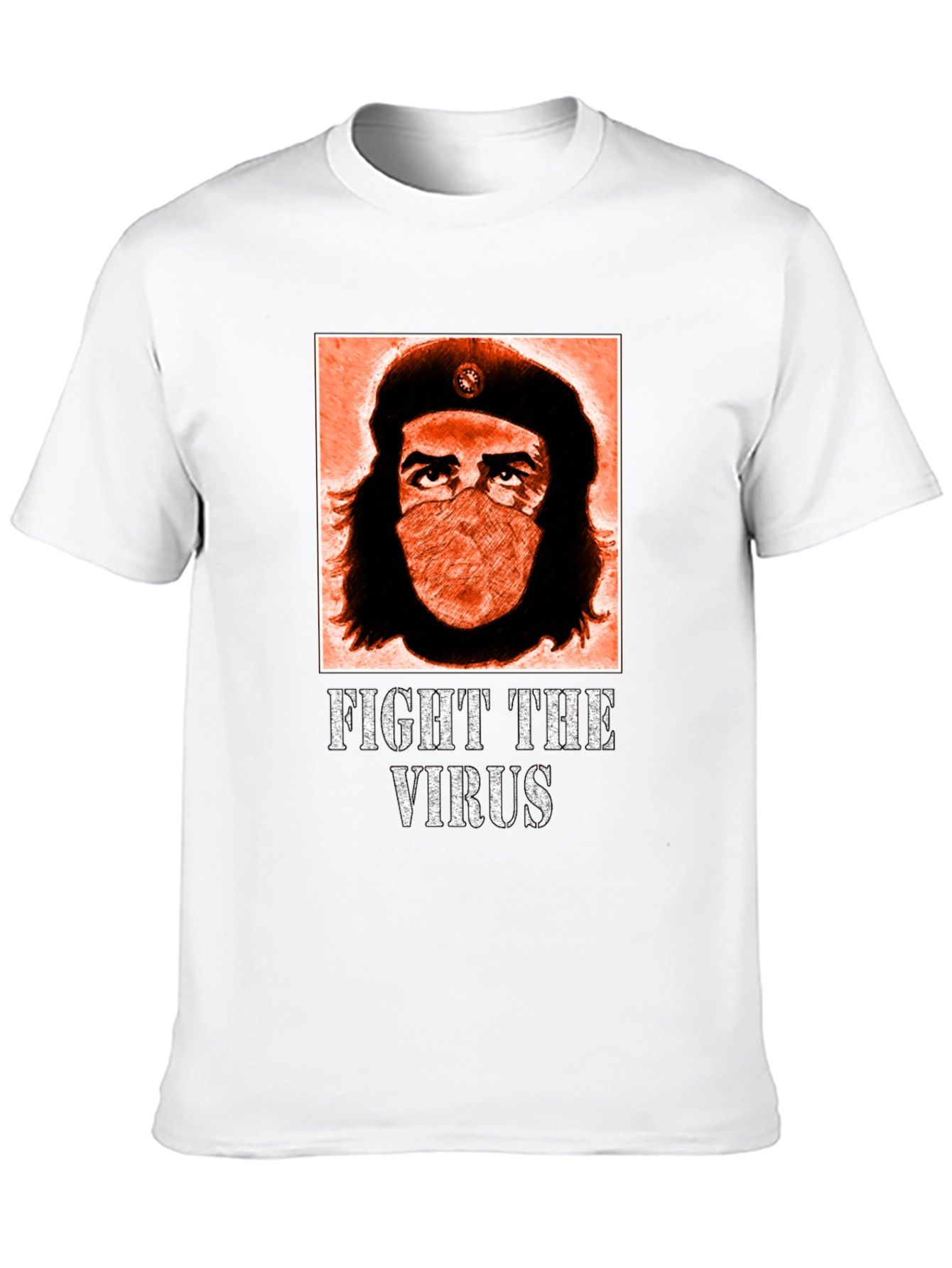 Fight the Virus T-Shirt: Guevara Masked