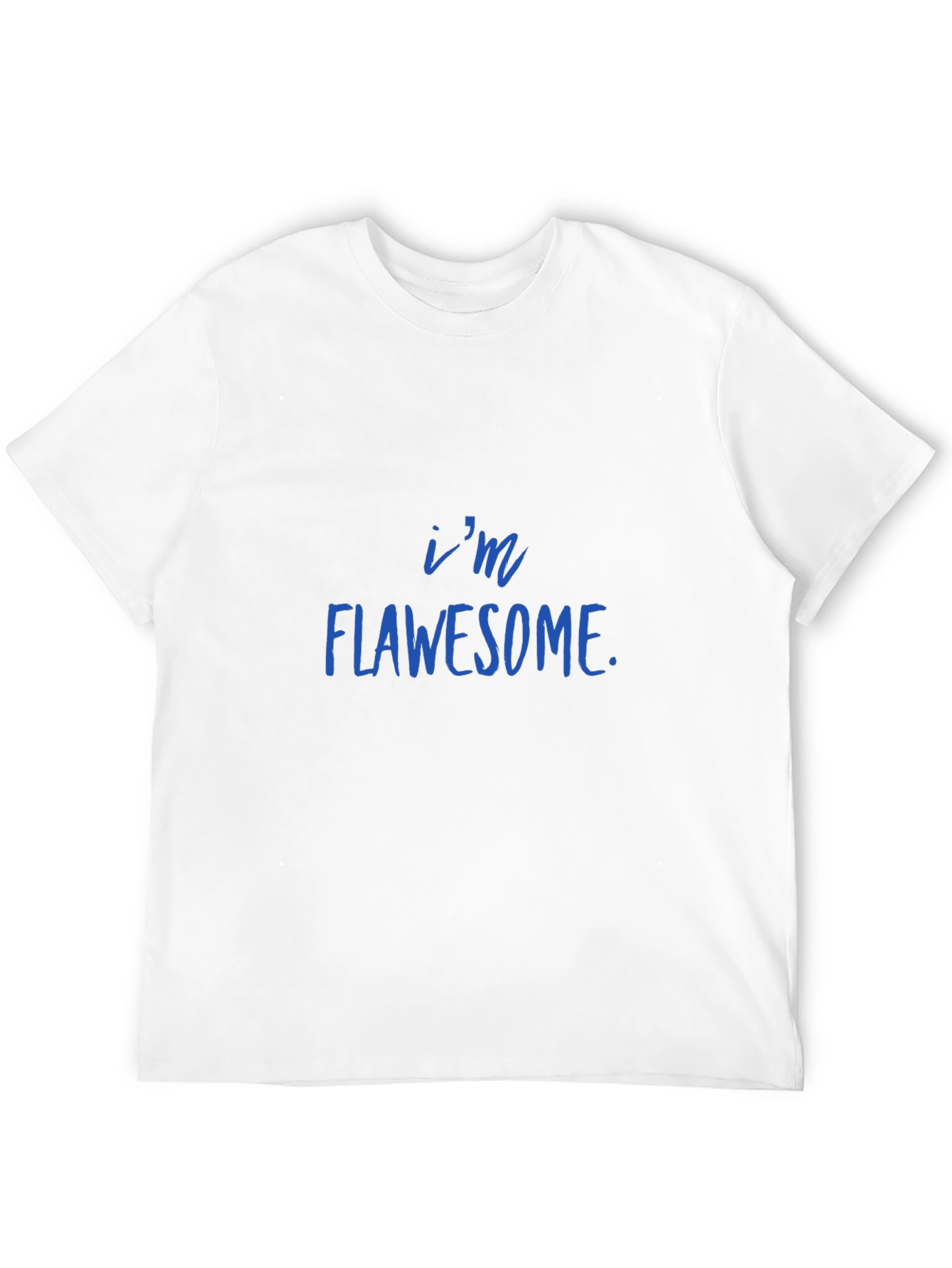Flawsome Statement Graphic T-Shirt - Trendy Casual Tee