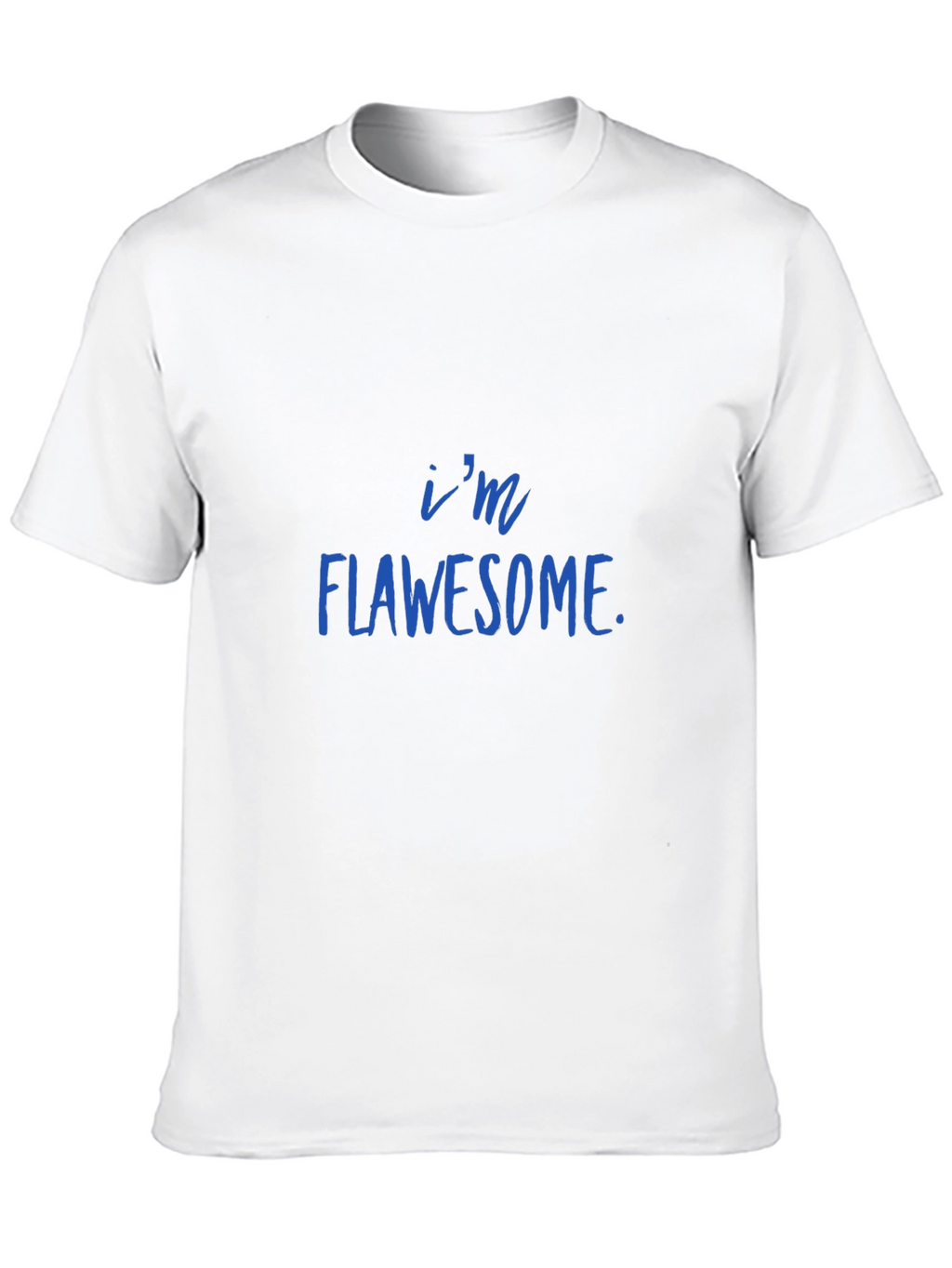 Flawsome Statement Graphic T-Shirt - Trendy Casual Tee