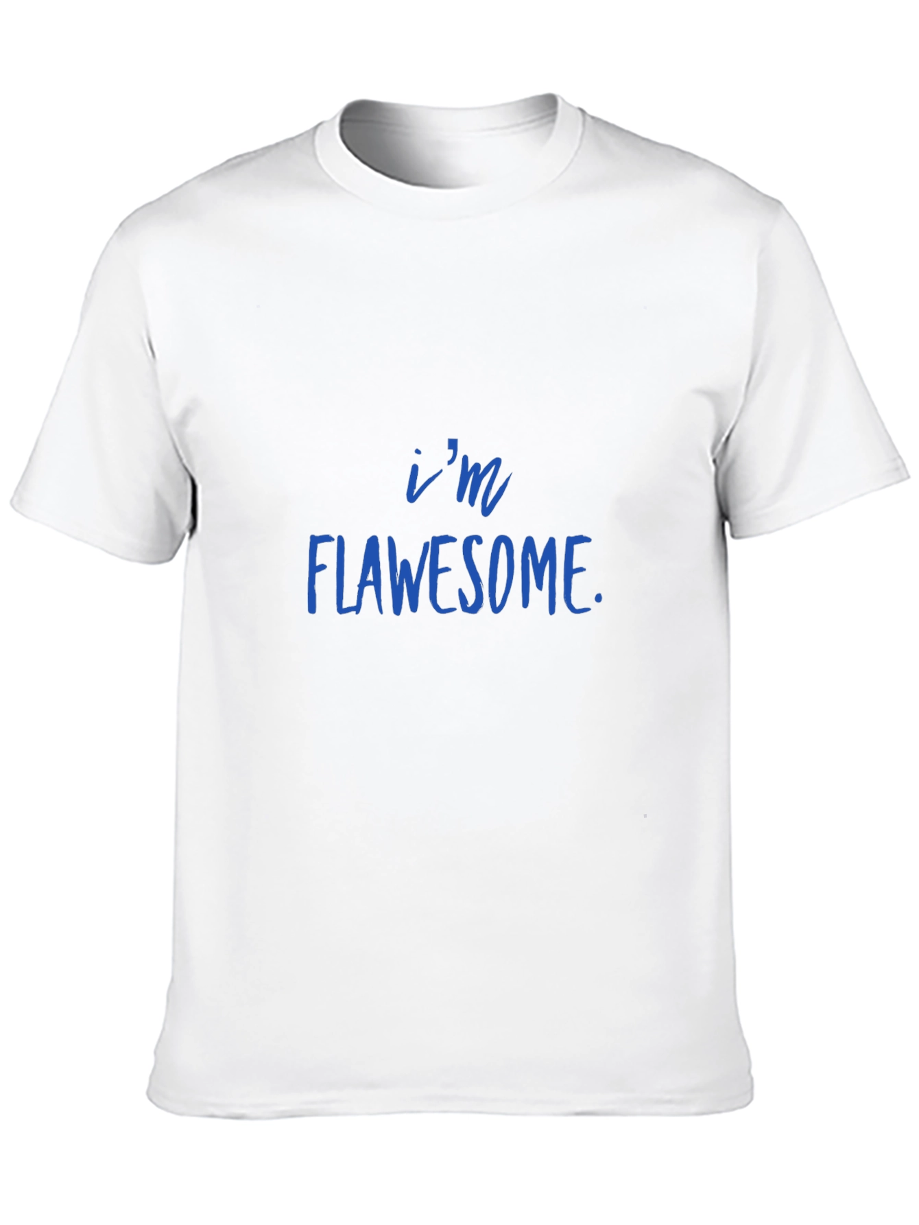 Flawsome Statement Graphic T-Shirt - Trendy Casual Tee