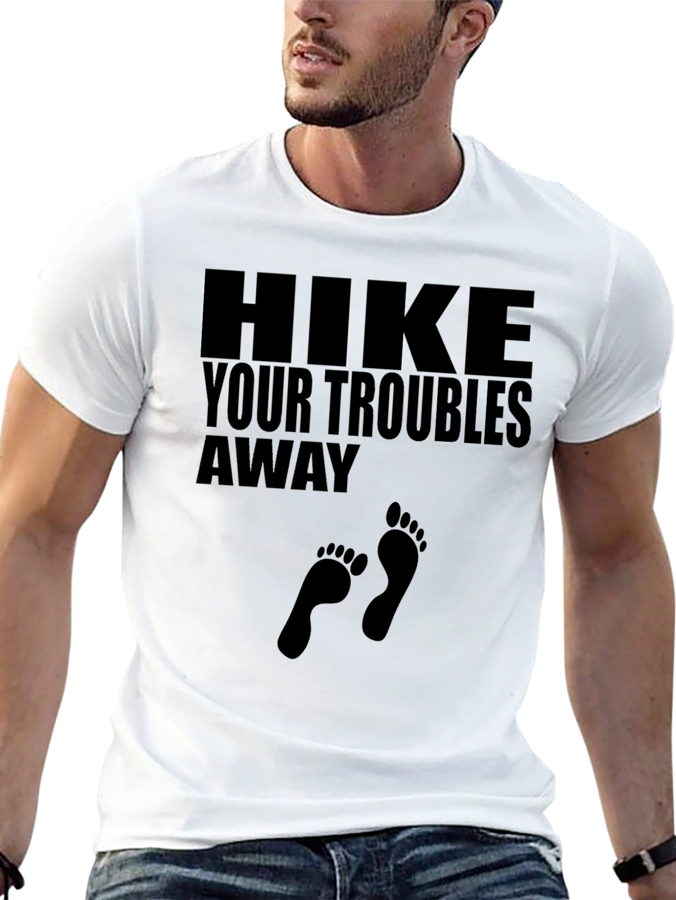 Hike Your Troubles Away Graphic Tee
