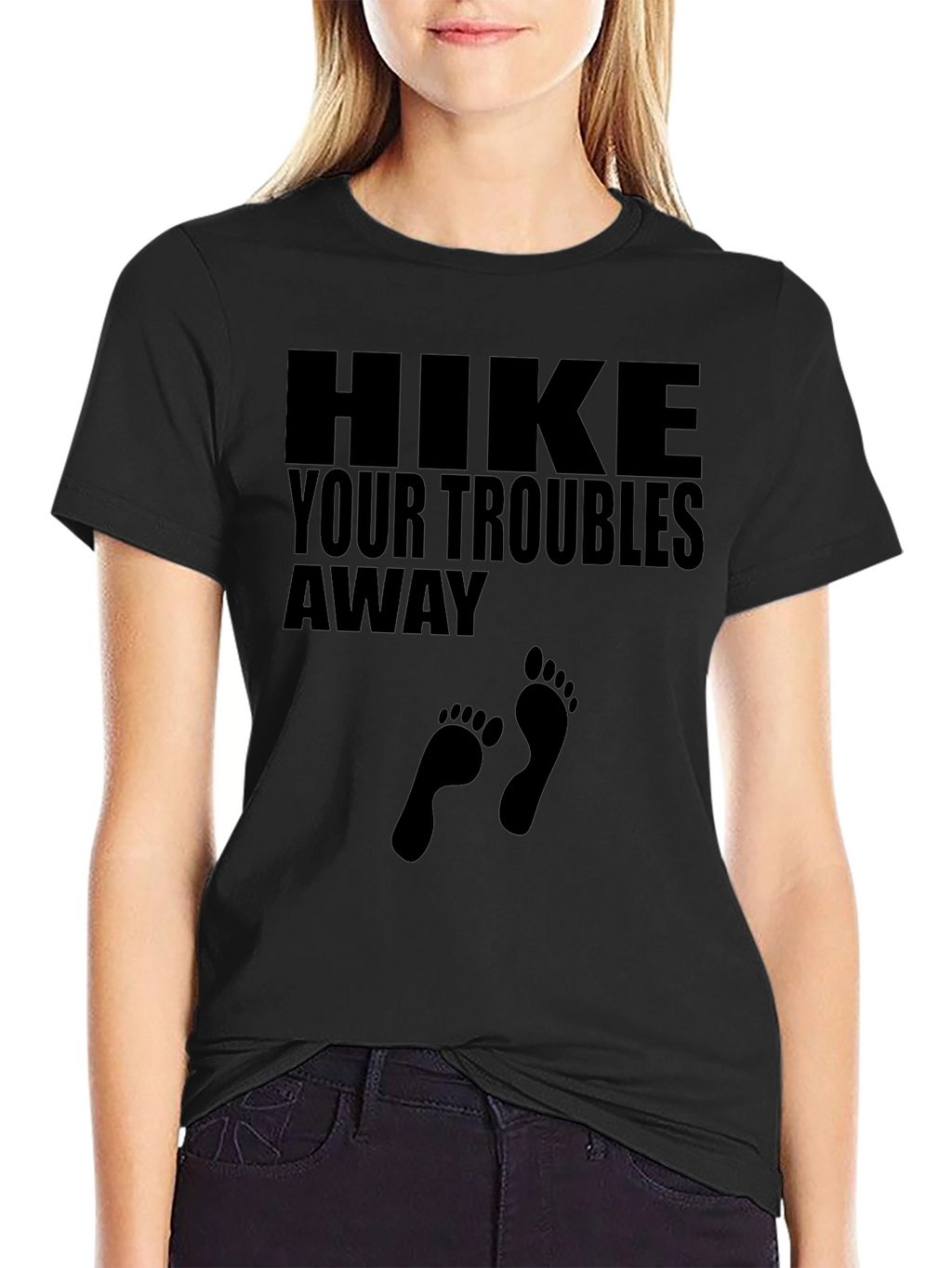 Hike Your Troubles Away Graphic Tee
