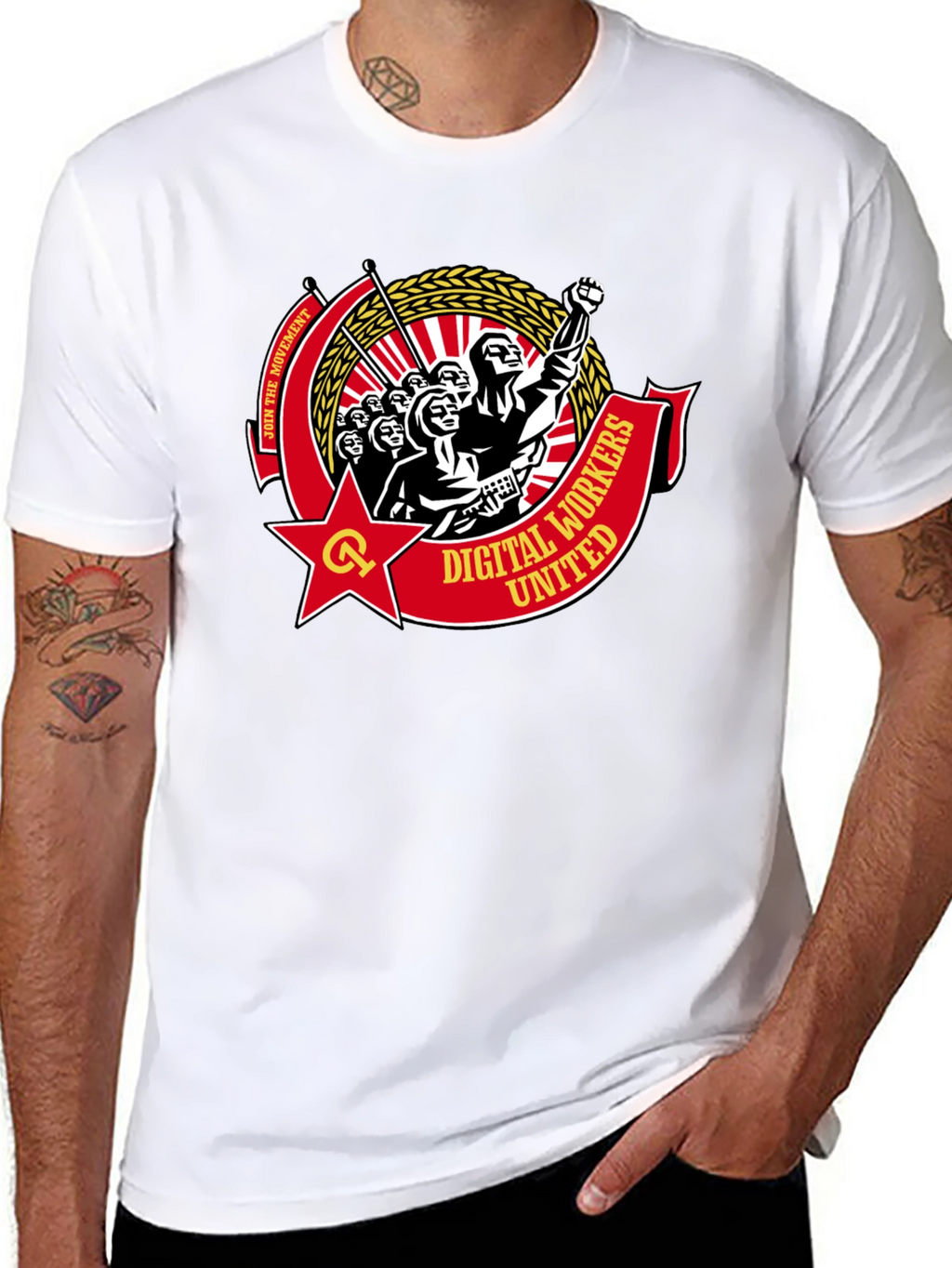 Digital Workers United Graphic T-Shirt