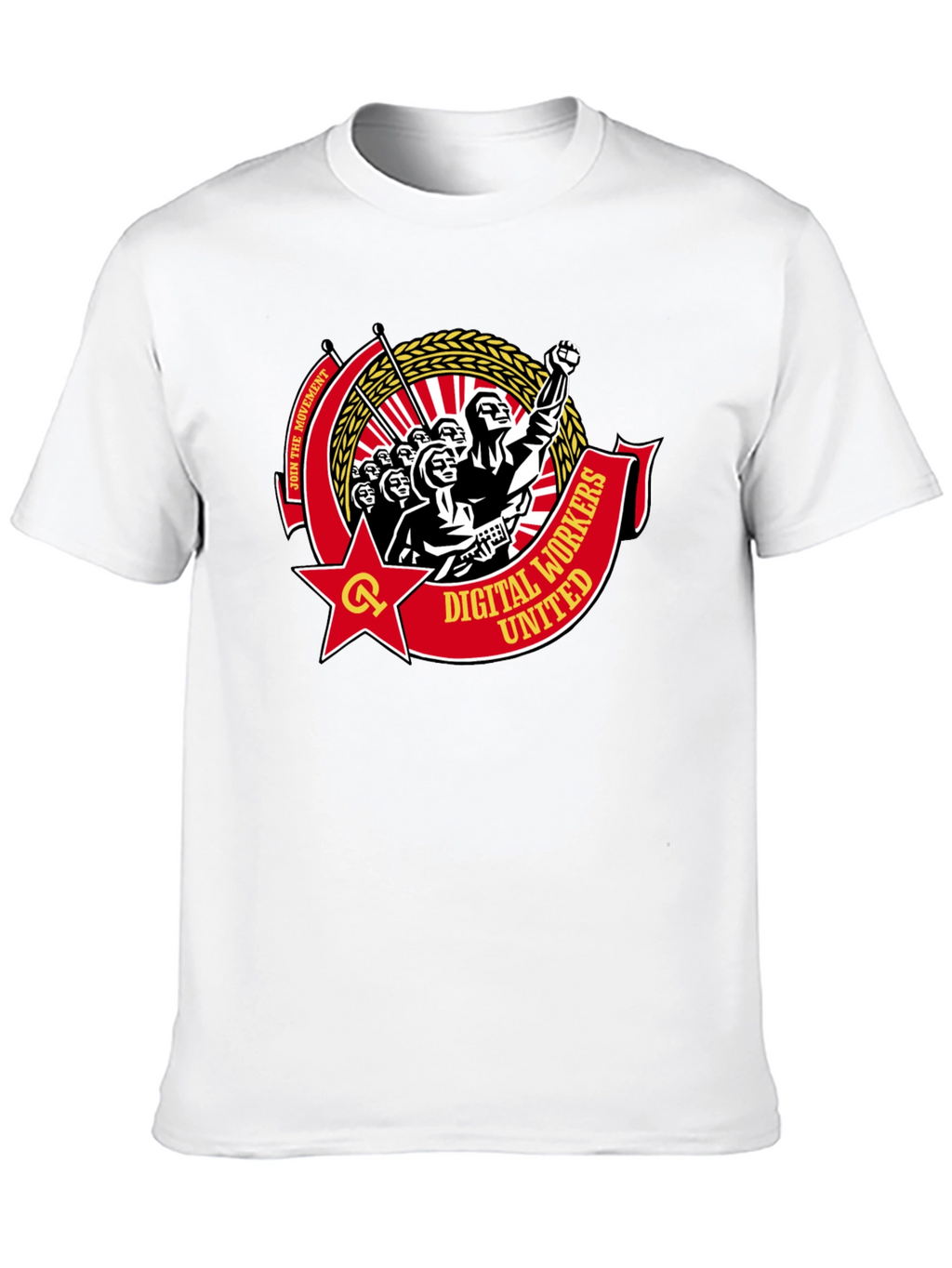 Digital Workers United Graphic T-Shirt