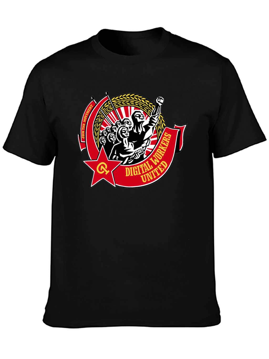 Digital Workers United Graphic T-Shirt
