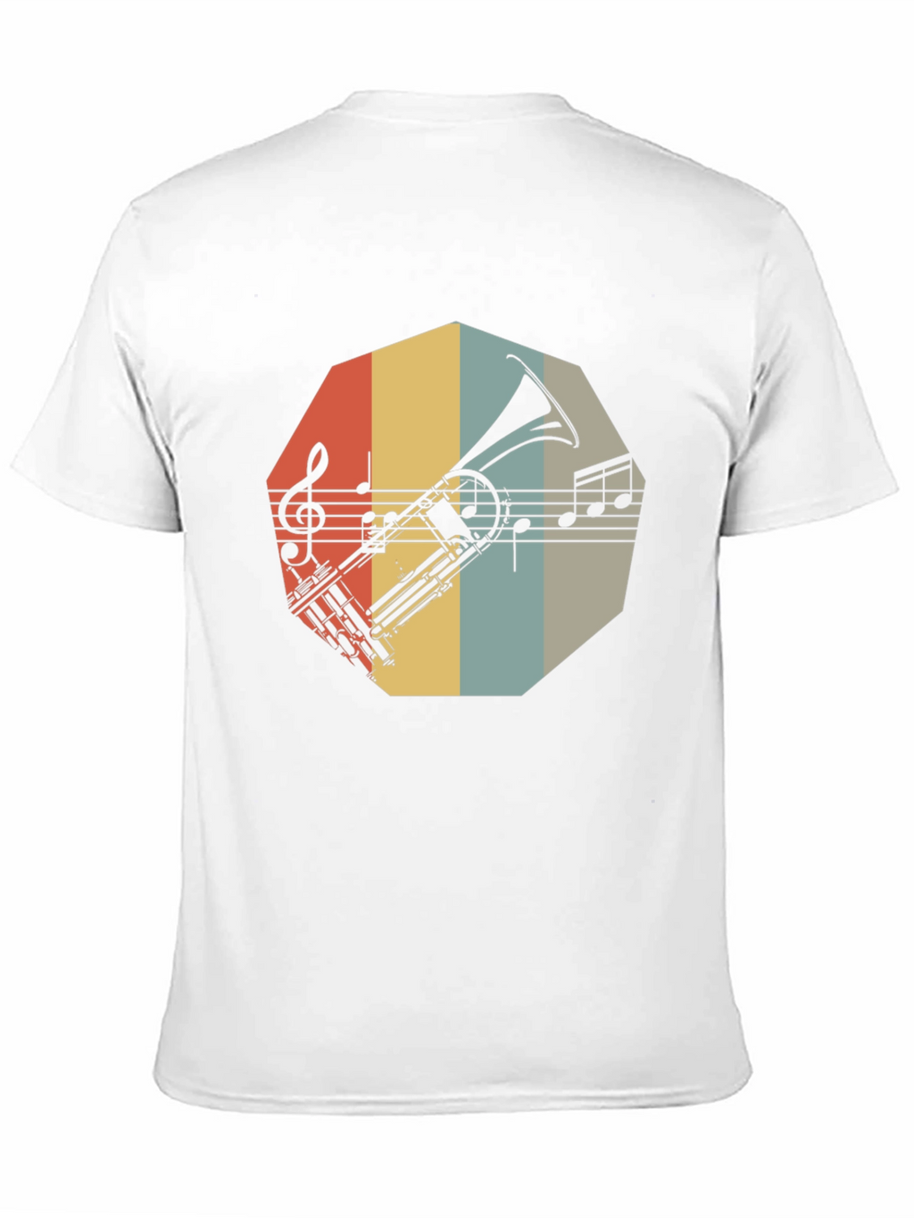 Retro Trombone Music T-Shirt