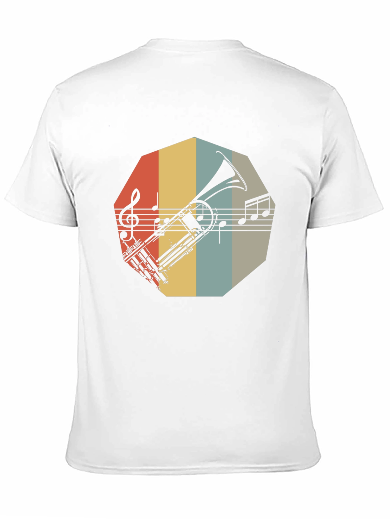 Retro Trombone Music T-Shirt