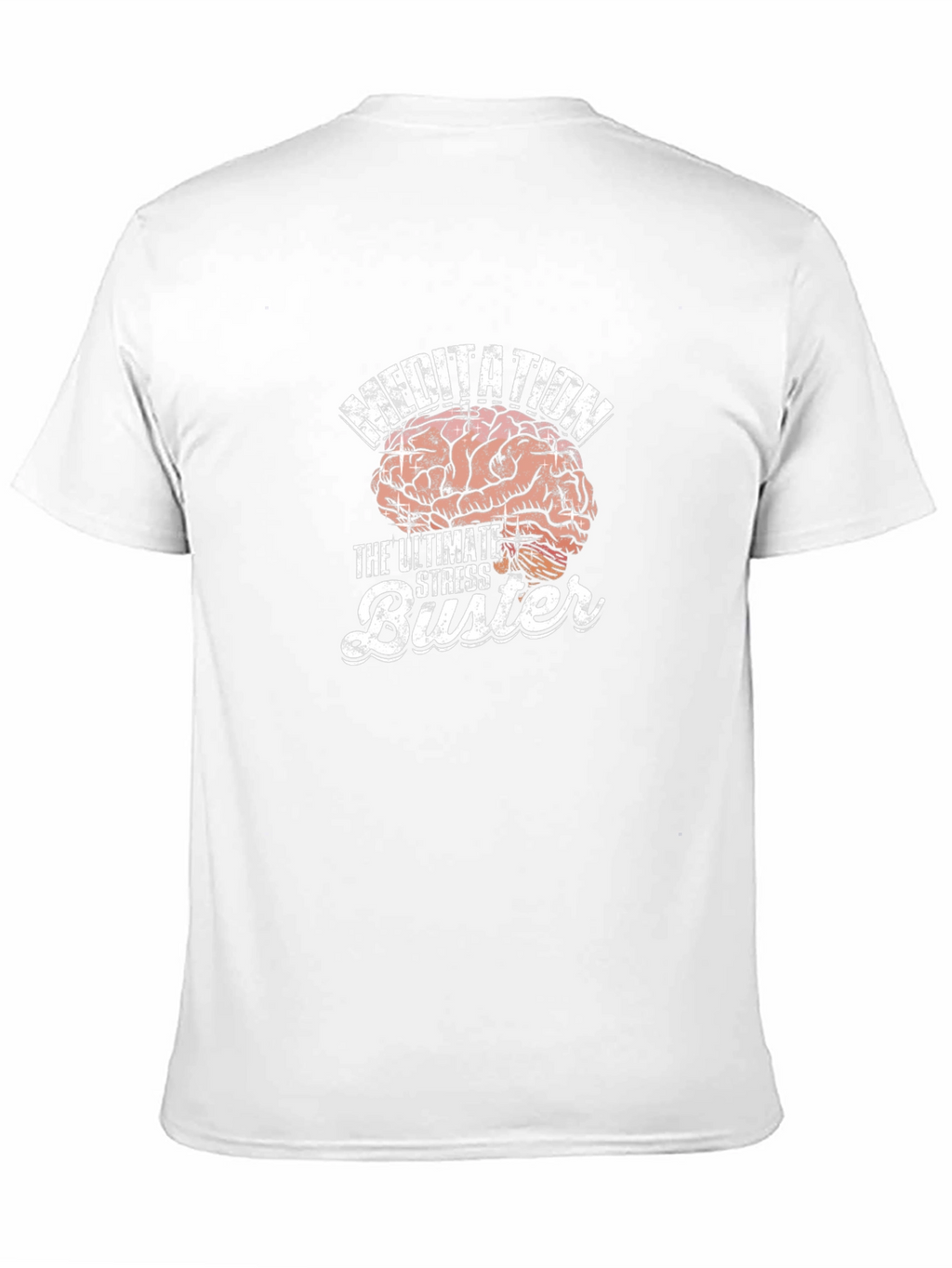 Meditation Brain Tee: Ultimate Stress Buster T-Shirt