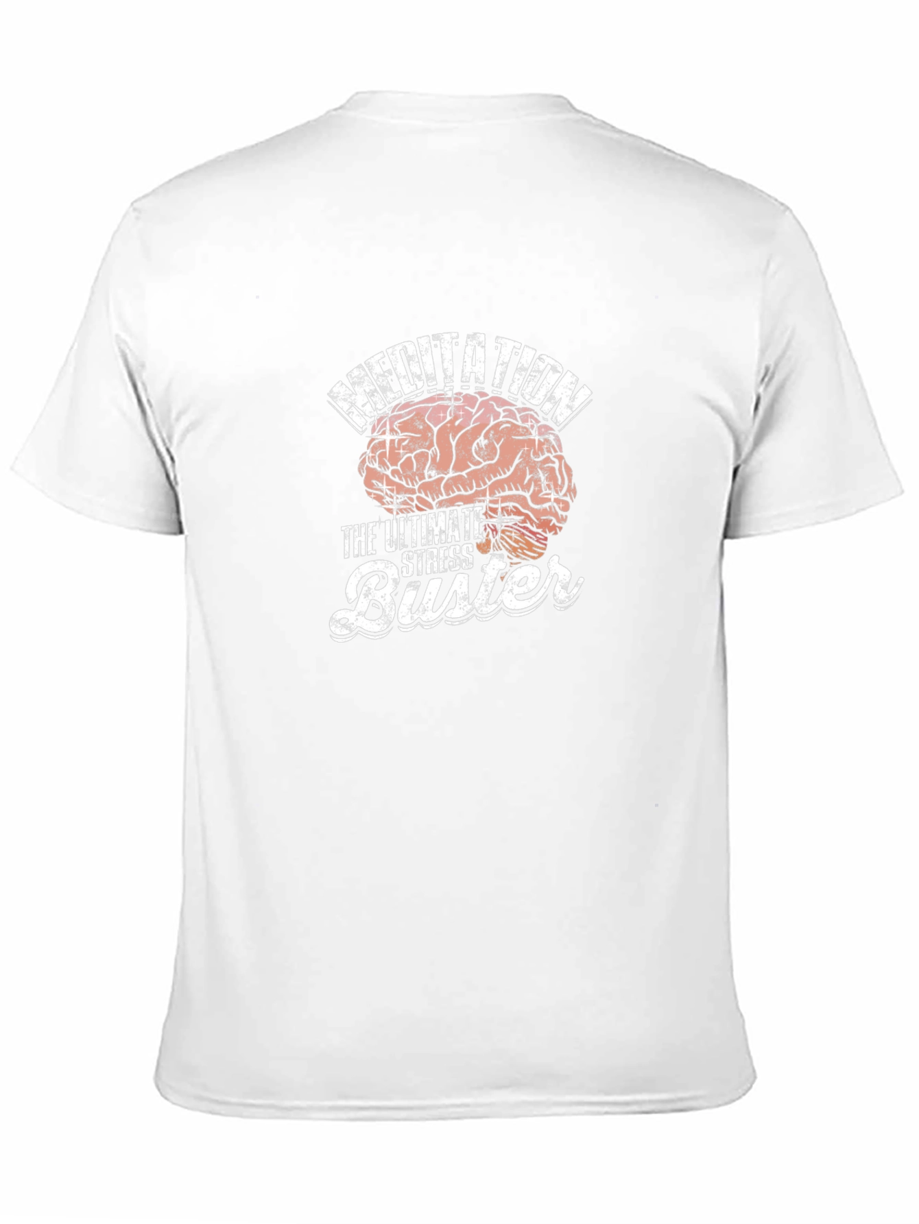 Meditation Brain Tee: Ultimate Stress Buster T-Shirt