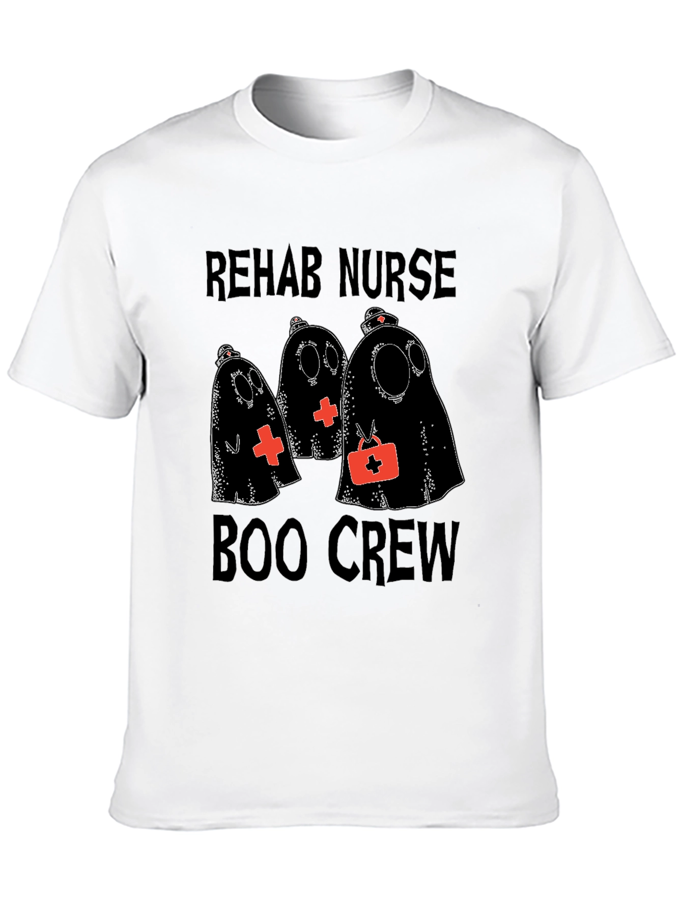 Rehab Nurse Boo Crew Halloween T-Shirt