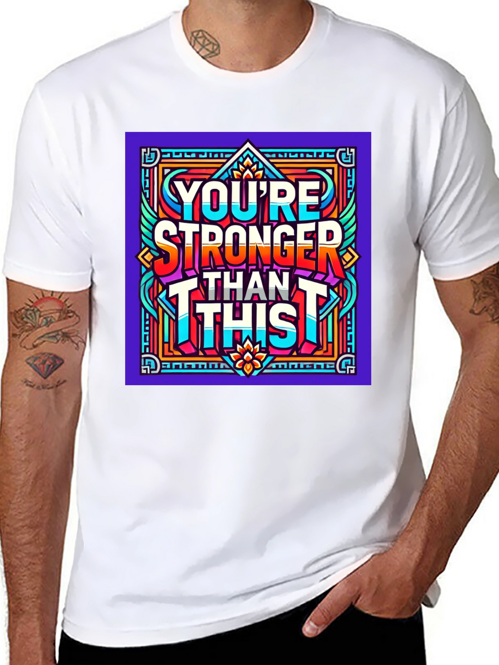 Youre Stronger Than This Graphic Tee