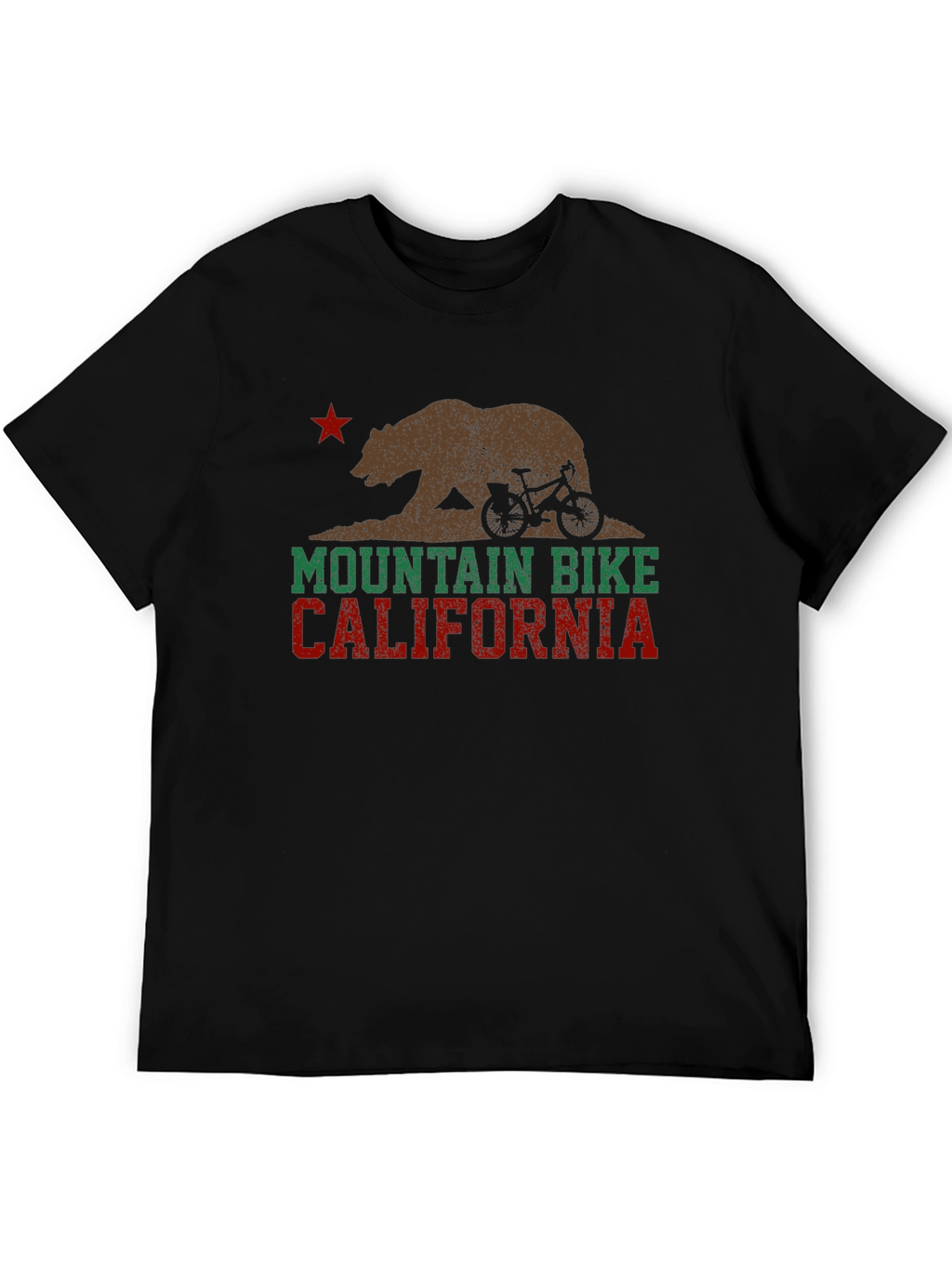 Mountain Bike California Graphic T-Shirt