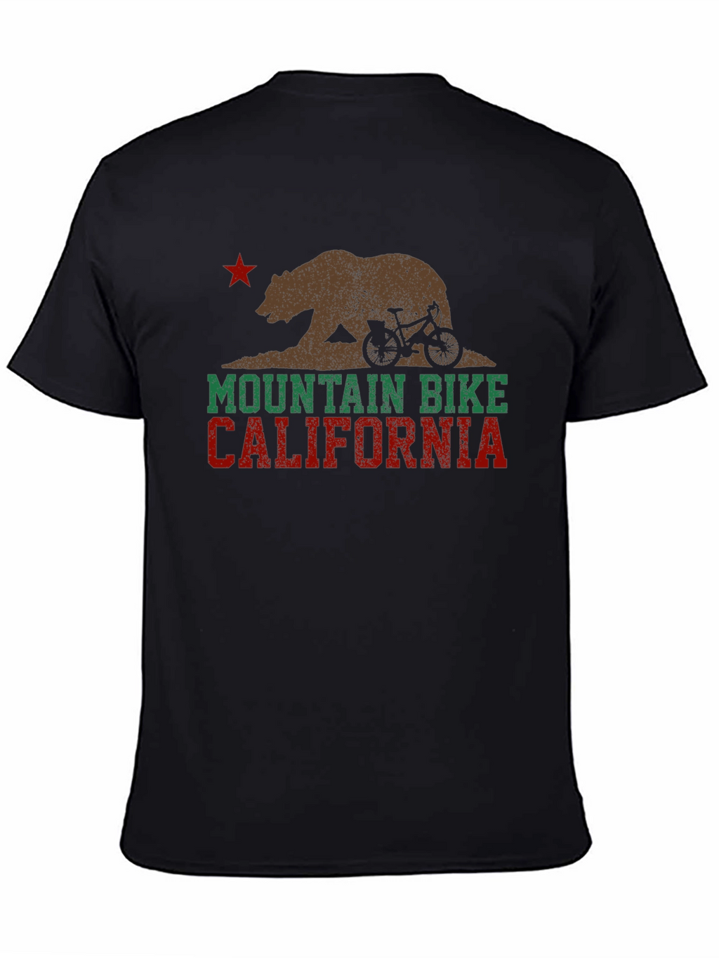 Mountain Bike California Graphic T-Shirt