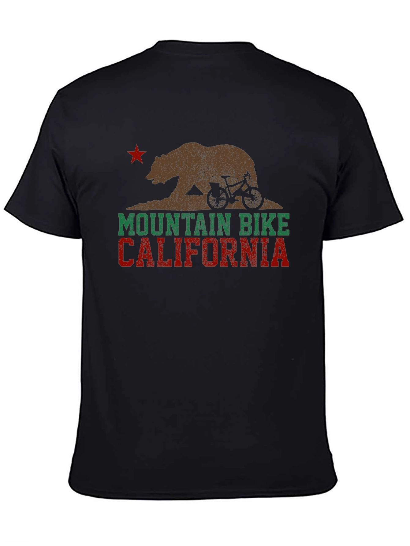 Mountain Bike California Graphic T-Shirt