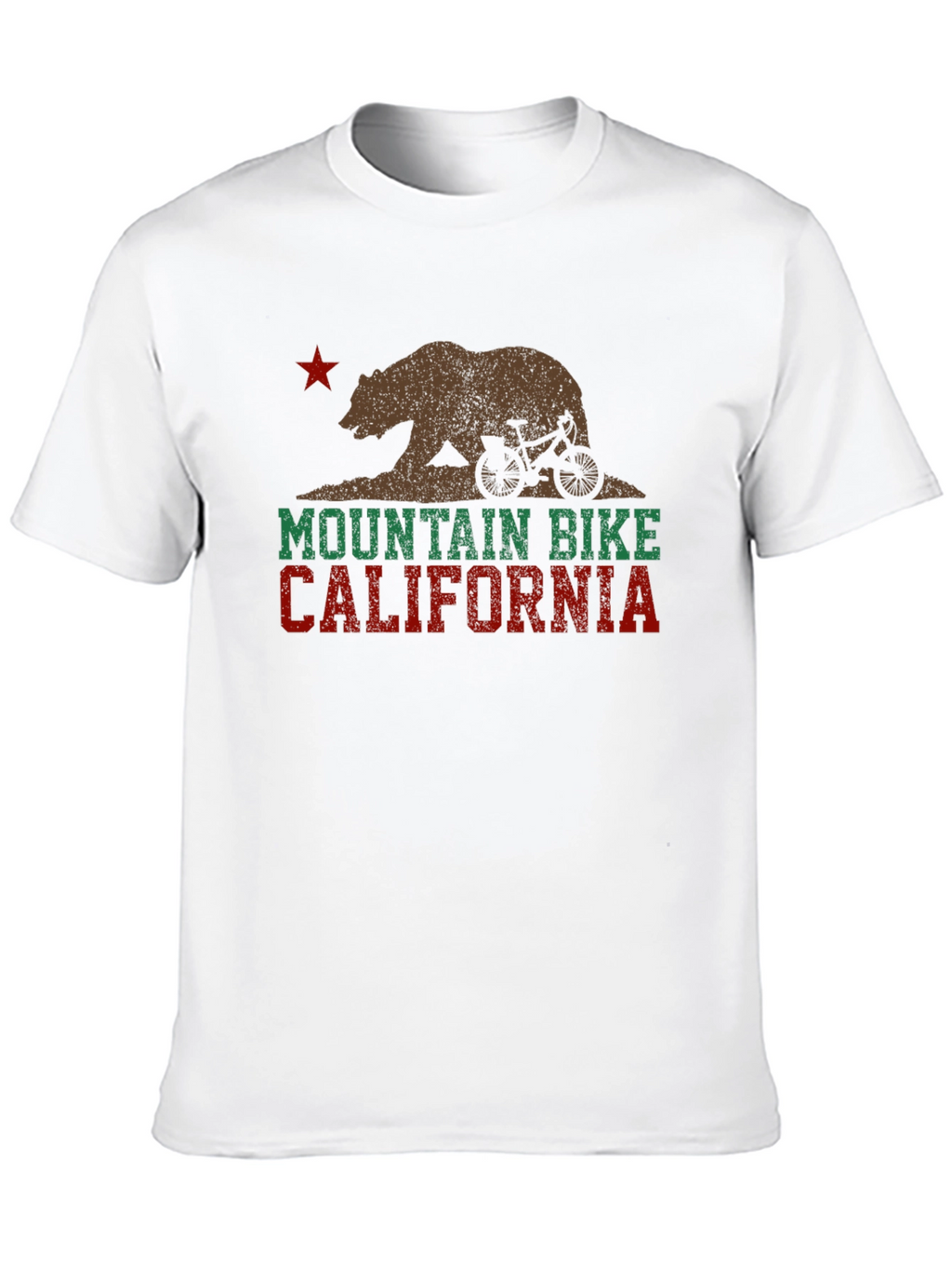 Mountain Bike California Graphic T-Shirt