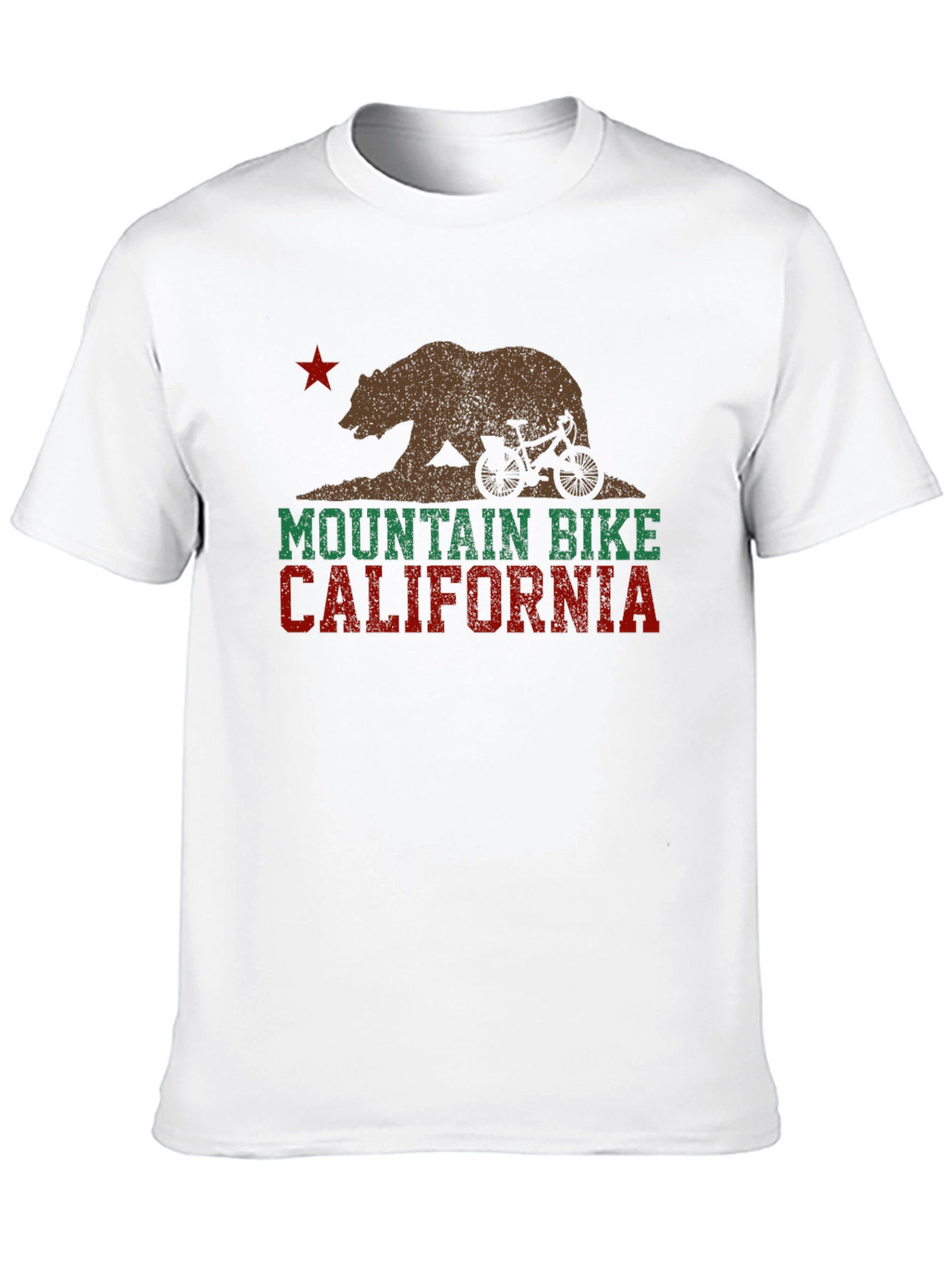 Mountain Bike California Graphic T-Shirt