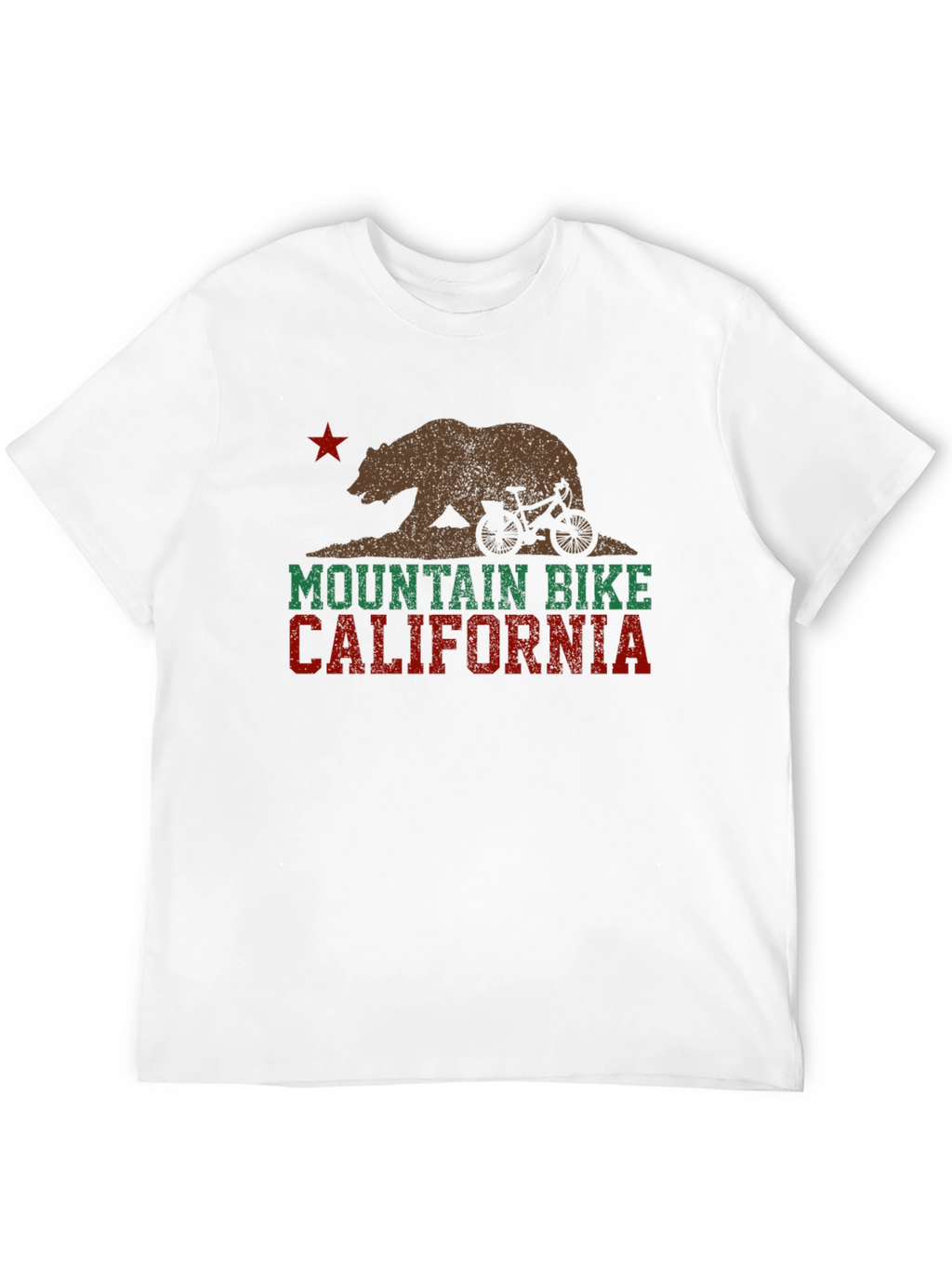 Mountain Bike California Graphic T-Shirt