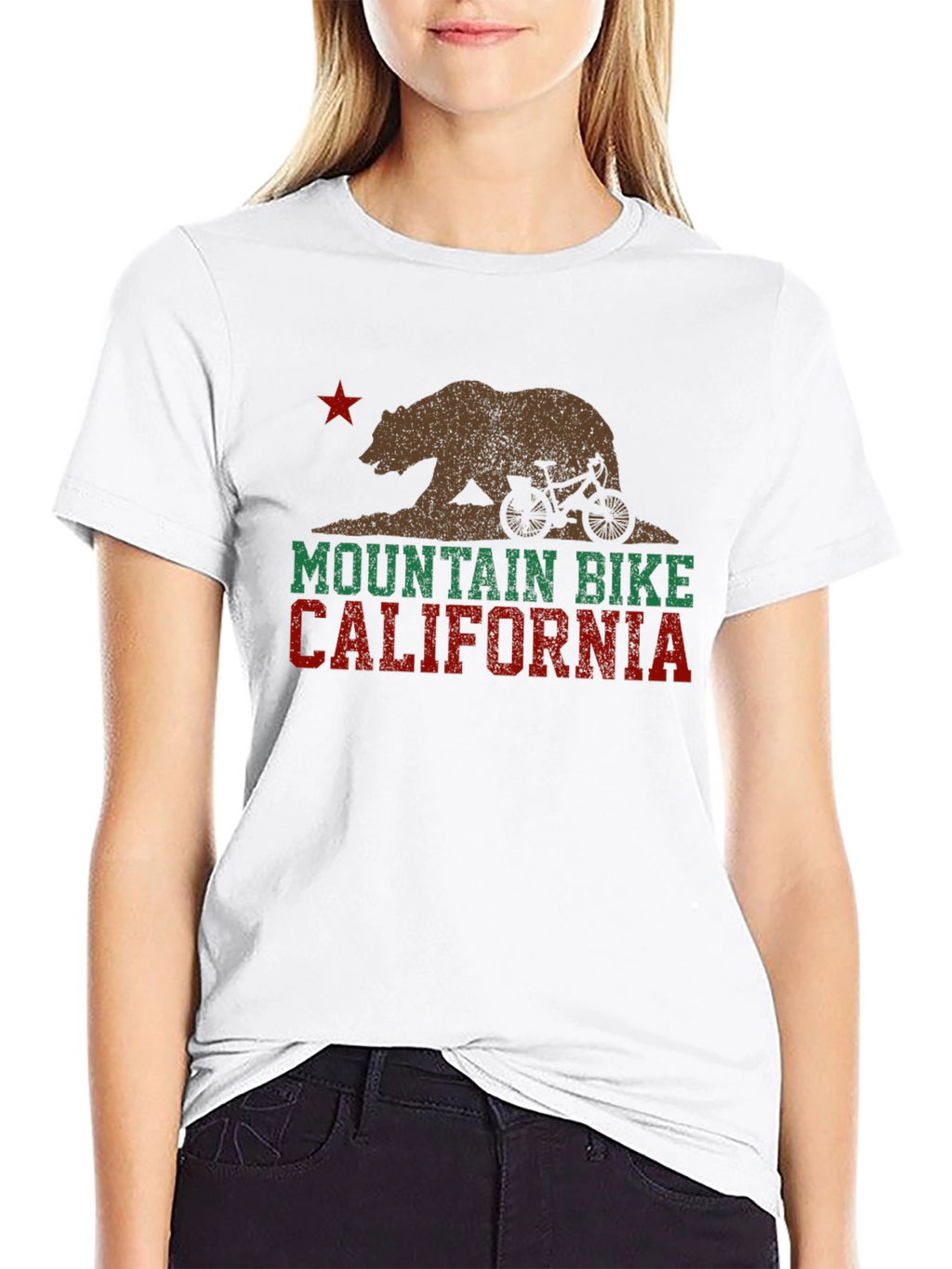 Mountain Bike California Graphic T-Shirt