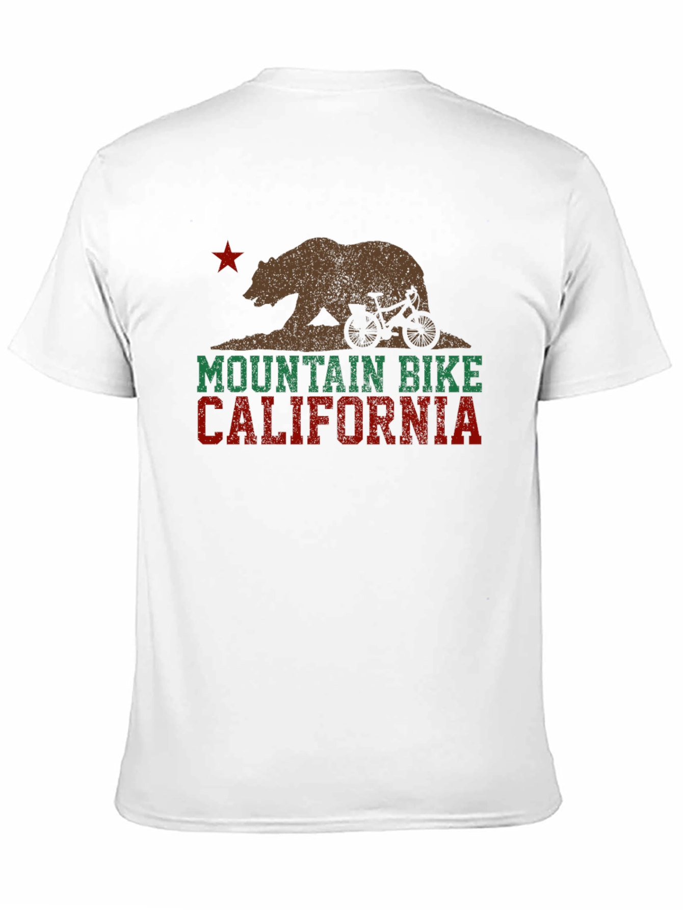 Mountain Bike California Graphic T-Shirt