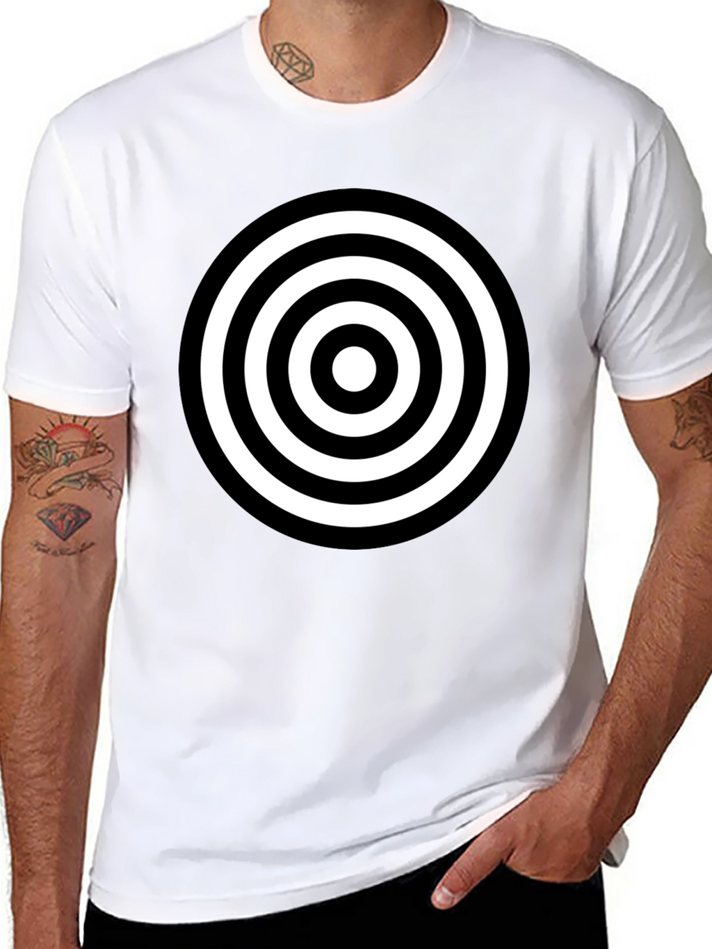 Target T-Shirt - Classic Bullseye Design