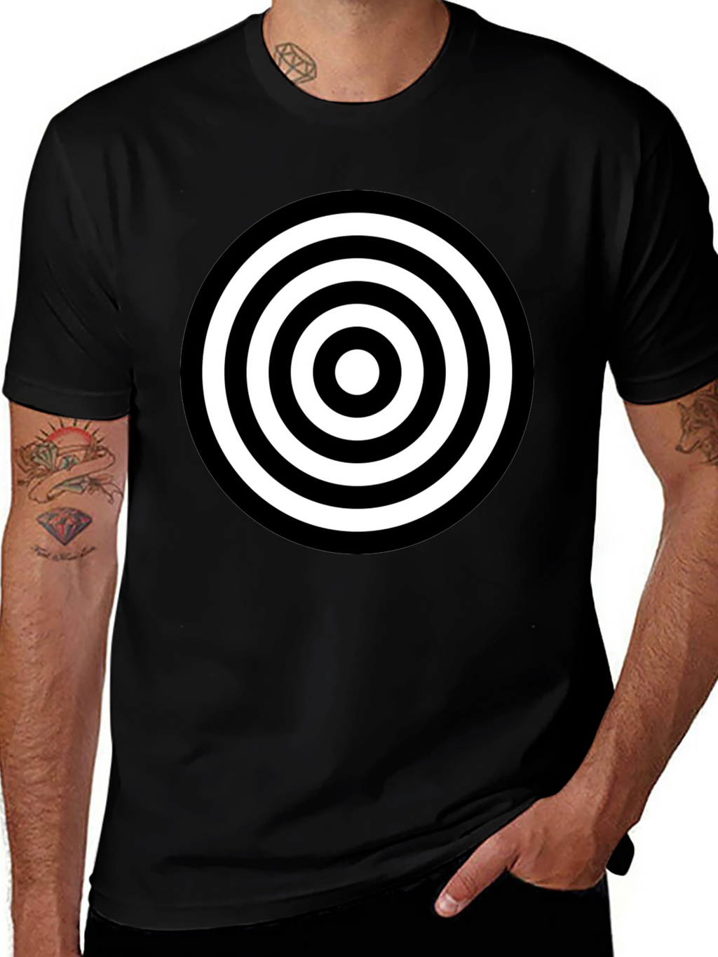 Target T-Shirt - Classic Bullseye Design