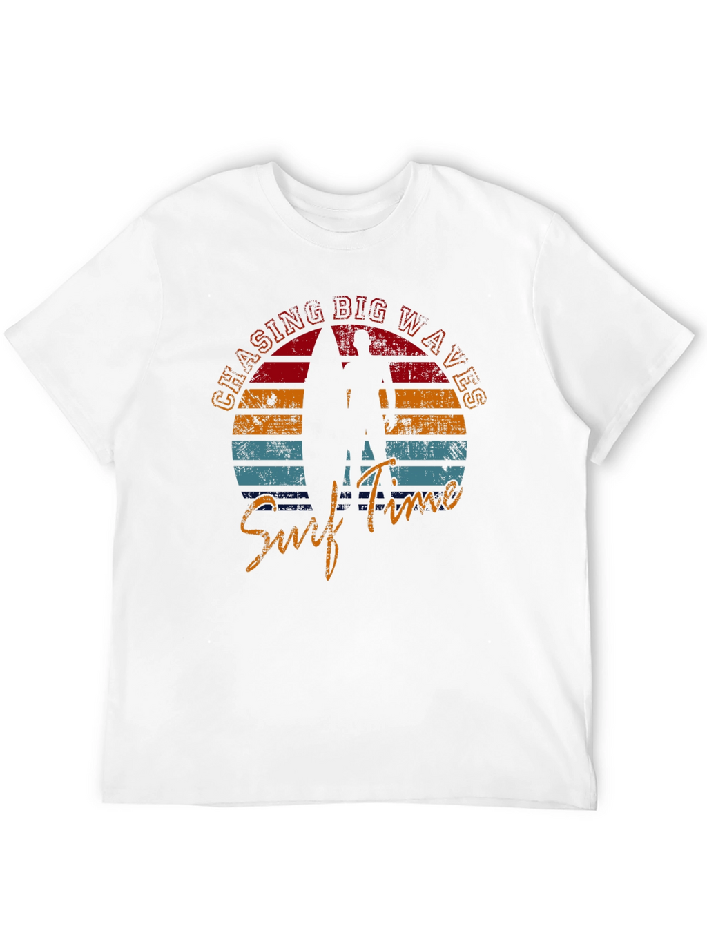 Surf Time Graphic Tee - Chasing Big Waves