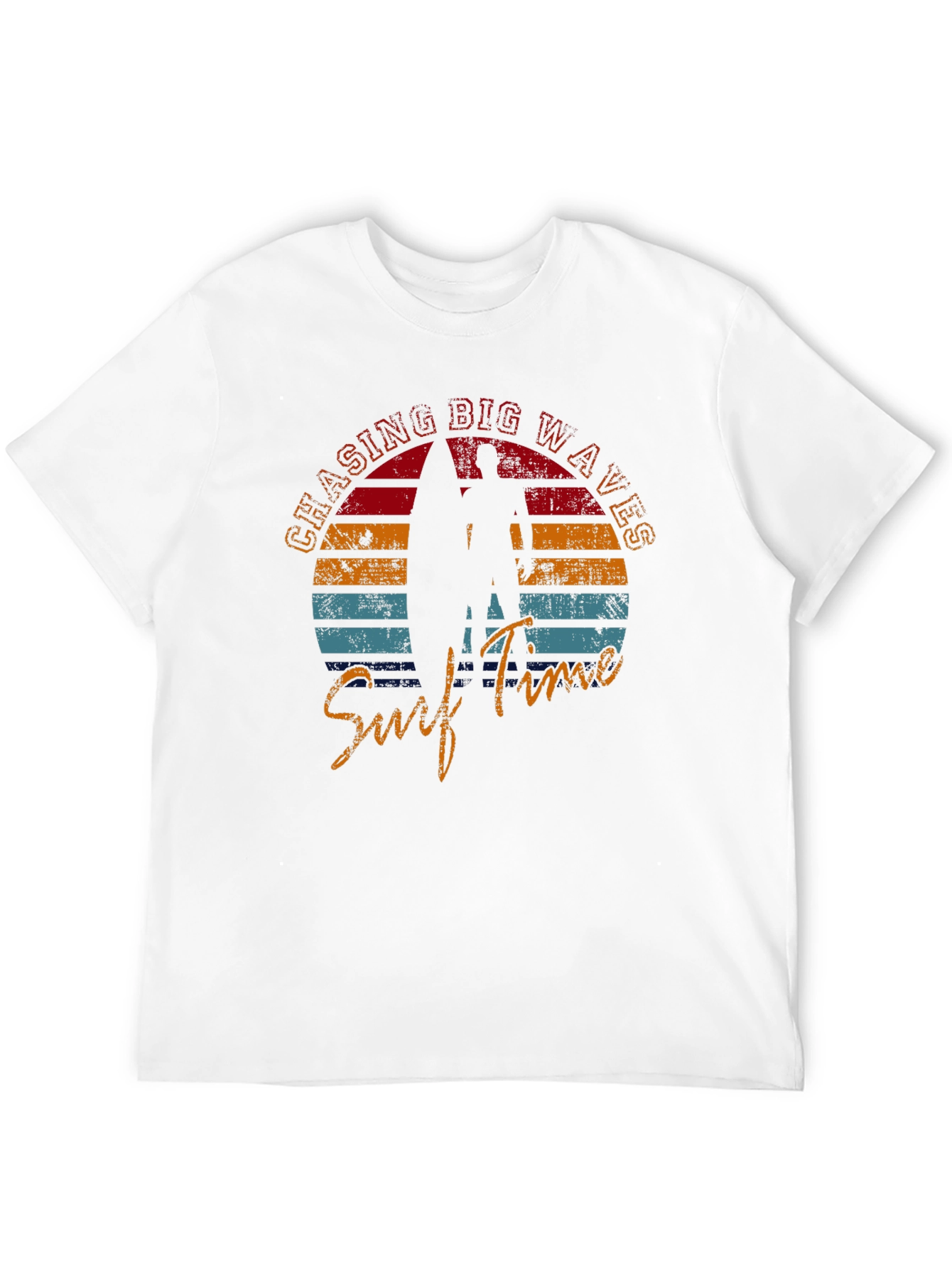 Surf Time Graphic Tee - Chasing Big Waves