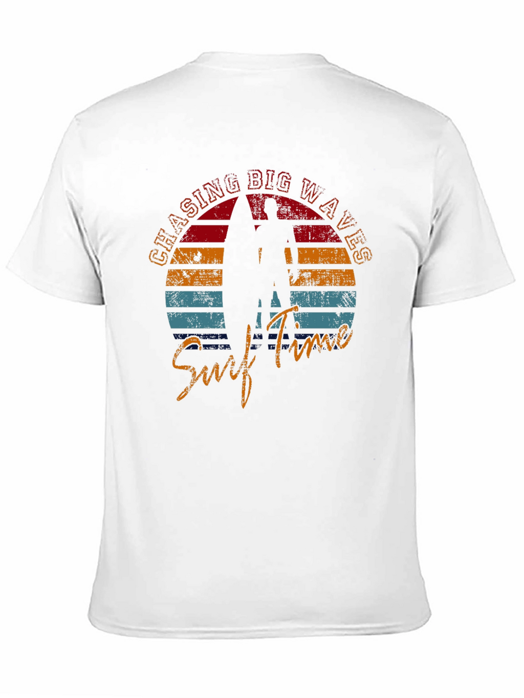 Surf Time Graphic Tee - Chasing Big Waves