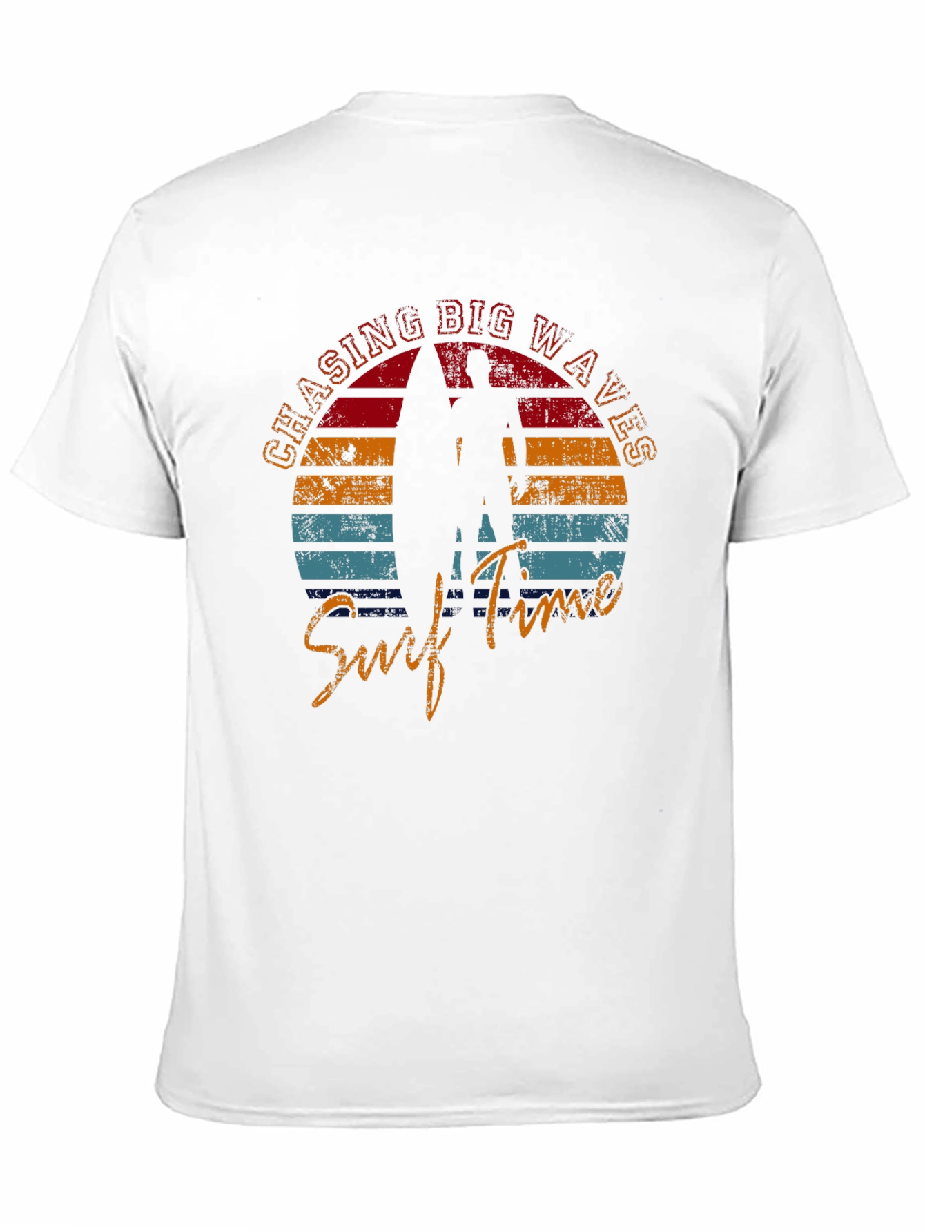 Surf Time Graphic Tee - Chasing Big Waves