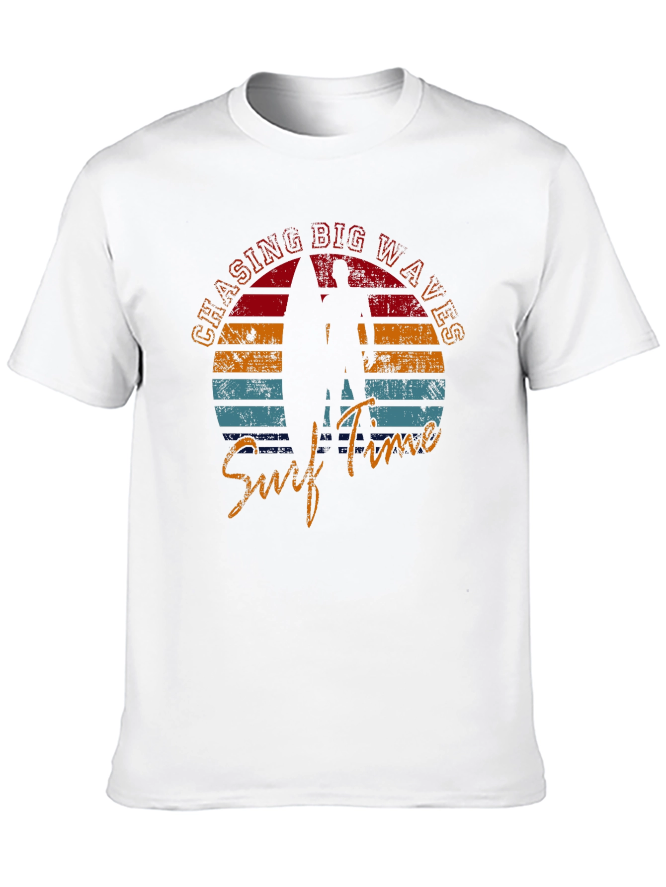 Surf Time Graphic Tee - Chasing Big Waves