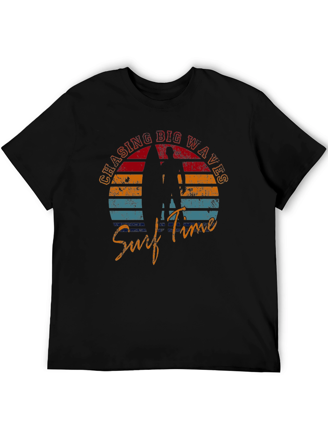 Surf Time Graphic Tee - Chasing Big Waves
