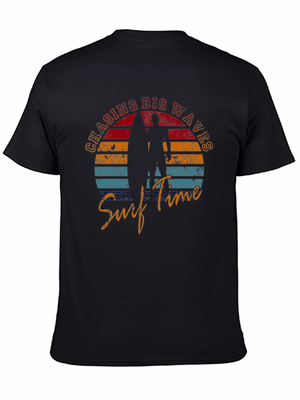 Surf Time Graphic Tee - Chasing Big Waves