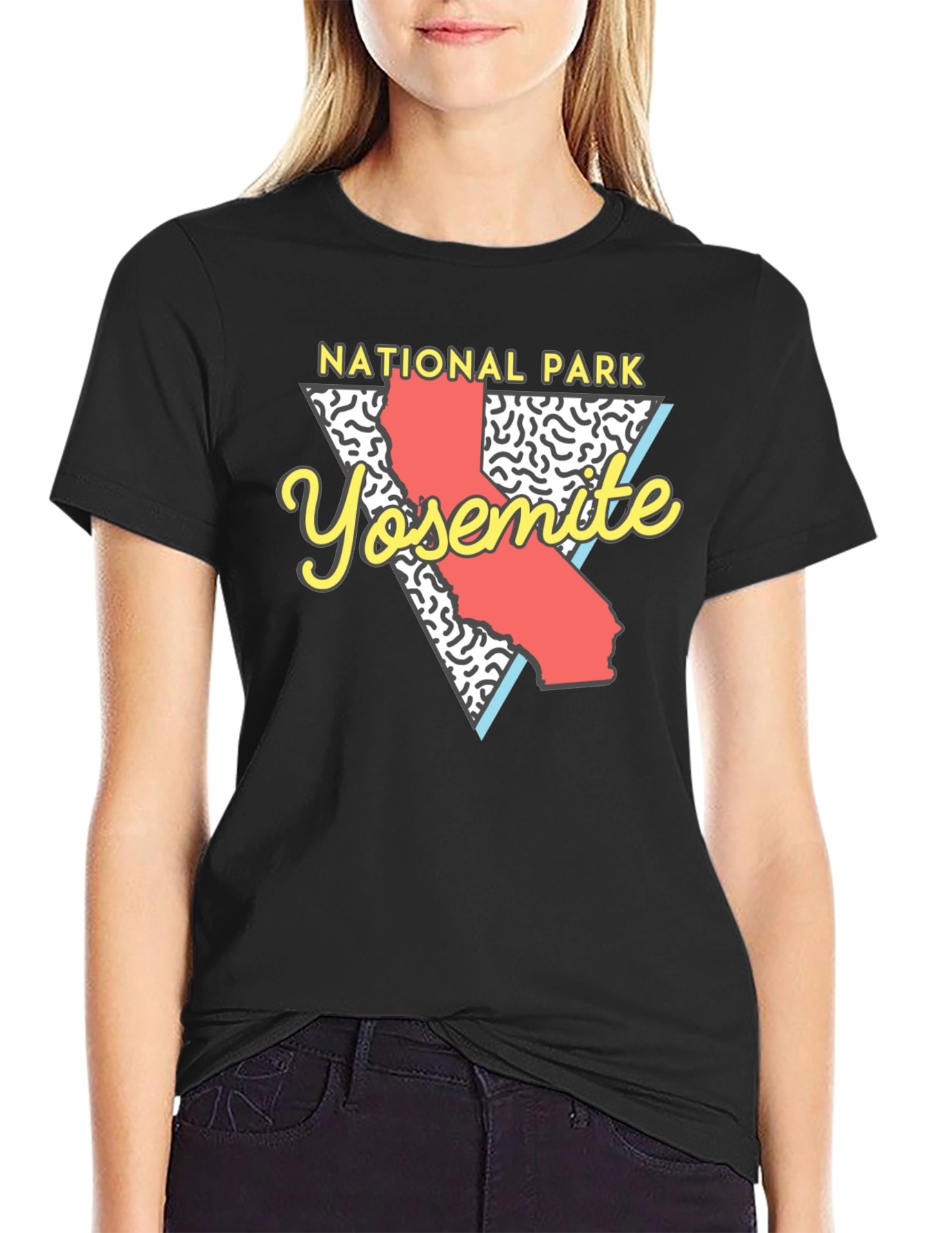 Yosemite National Park Retro T-Shirt