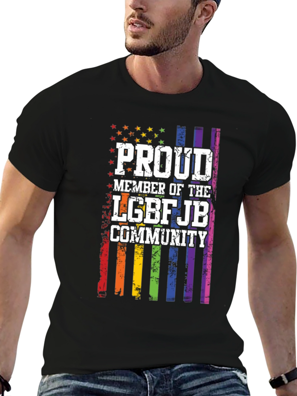 LGBT Pride T-Shirt - Proud Member Community Tee