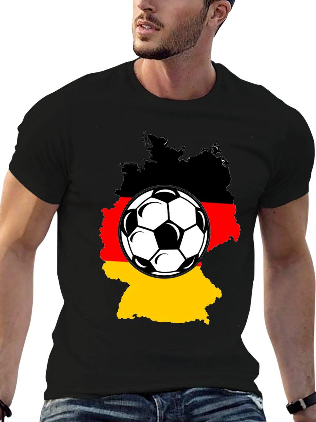 Germany Flag Soccer T-Shirt