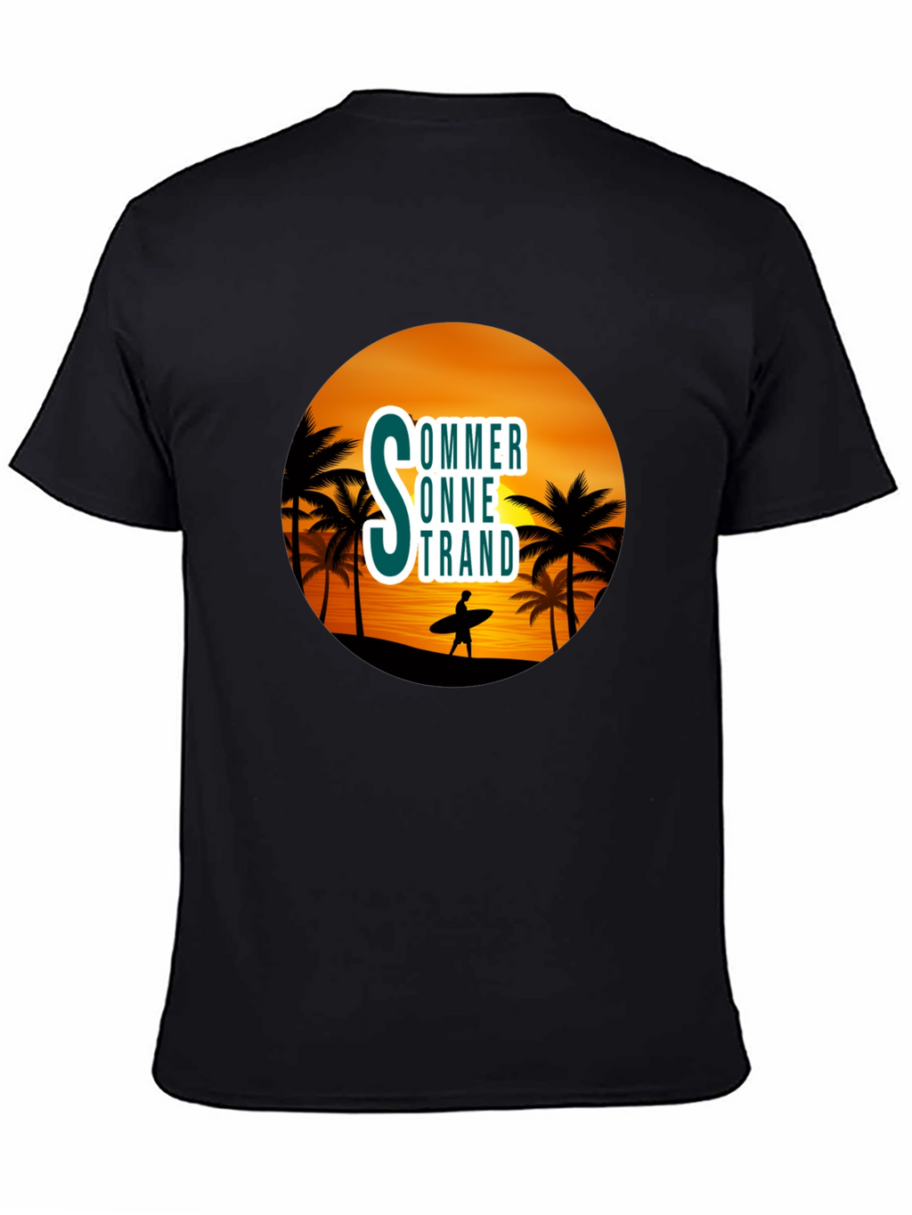 Summer Beach Graphic T-Shirt
