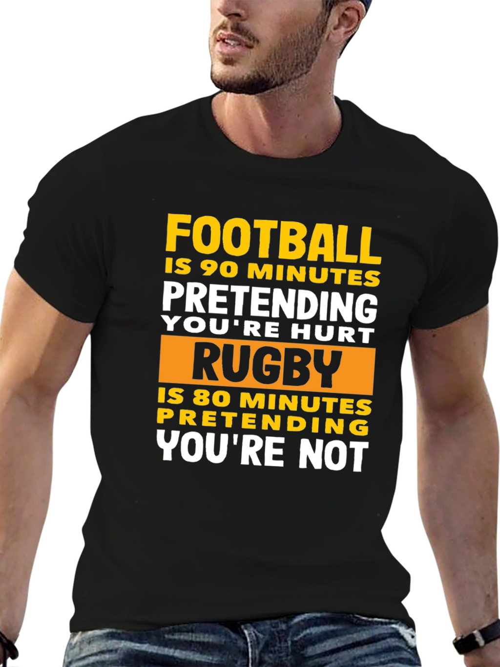 Funny Football Rugby T-Shirt