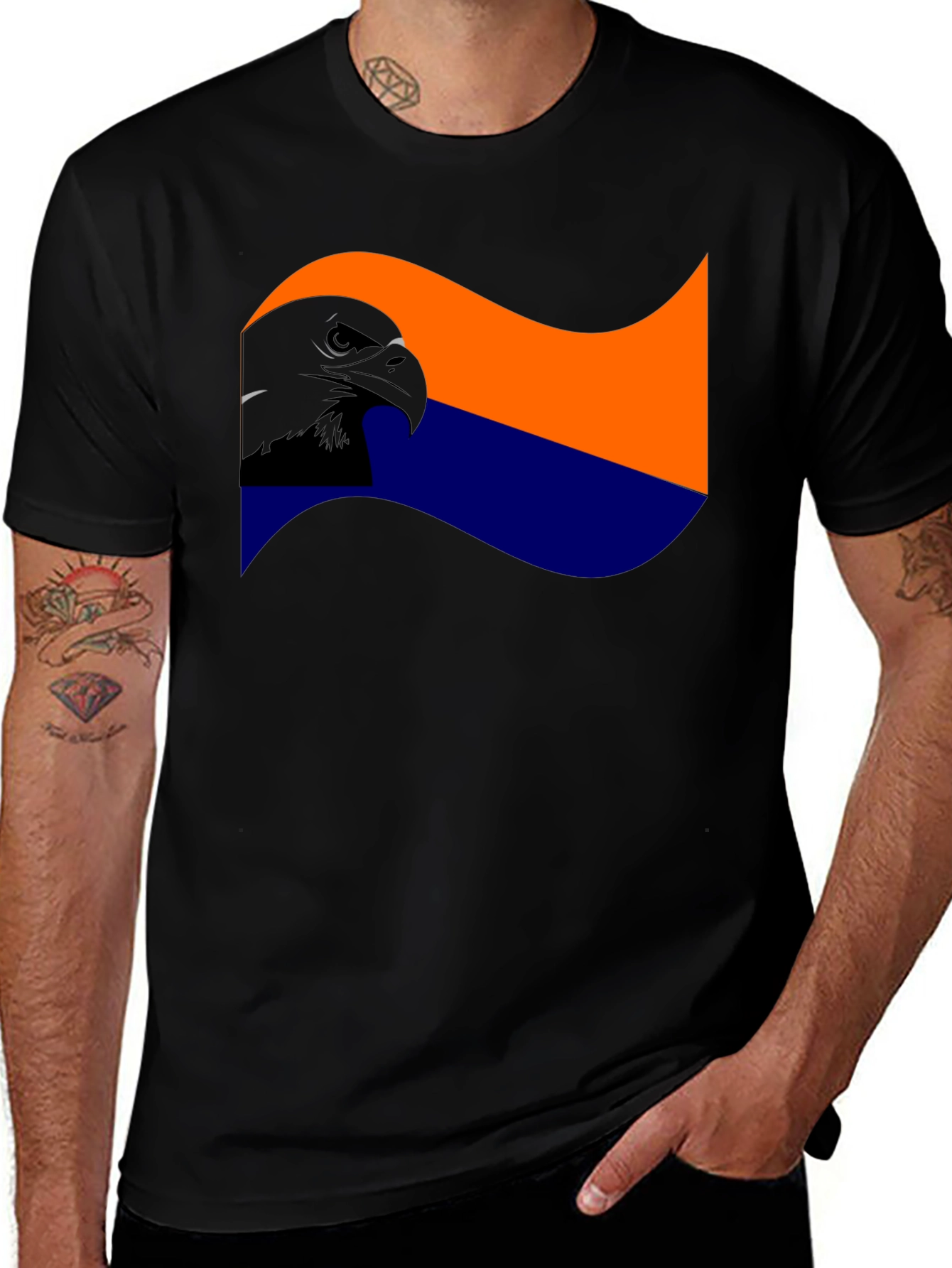 Armenian Eagle Flag Graphic T-Shirt