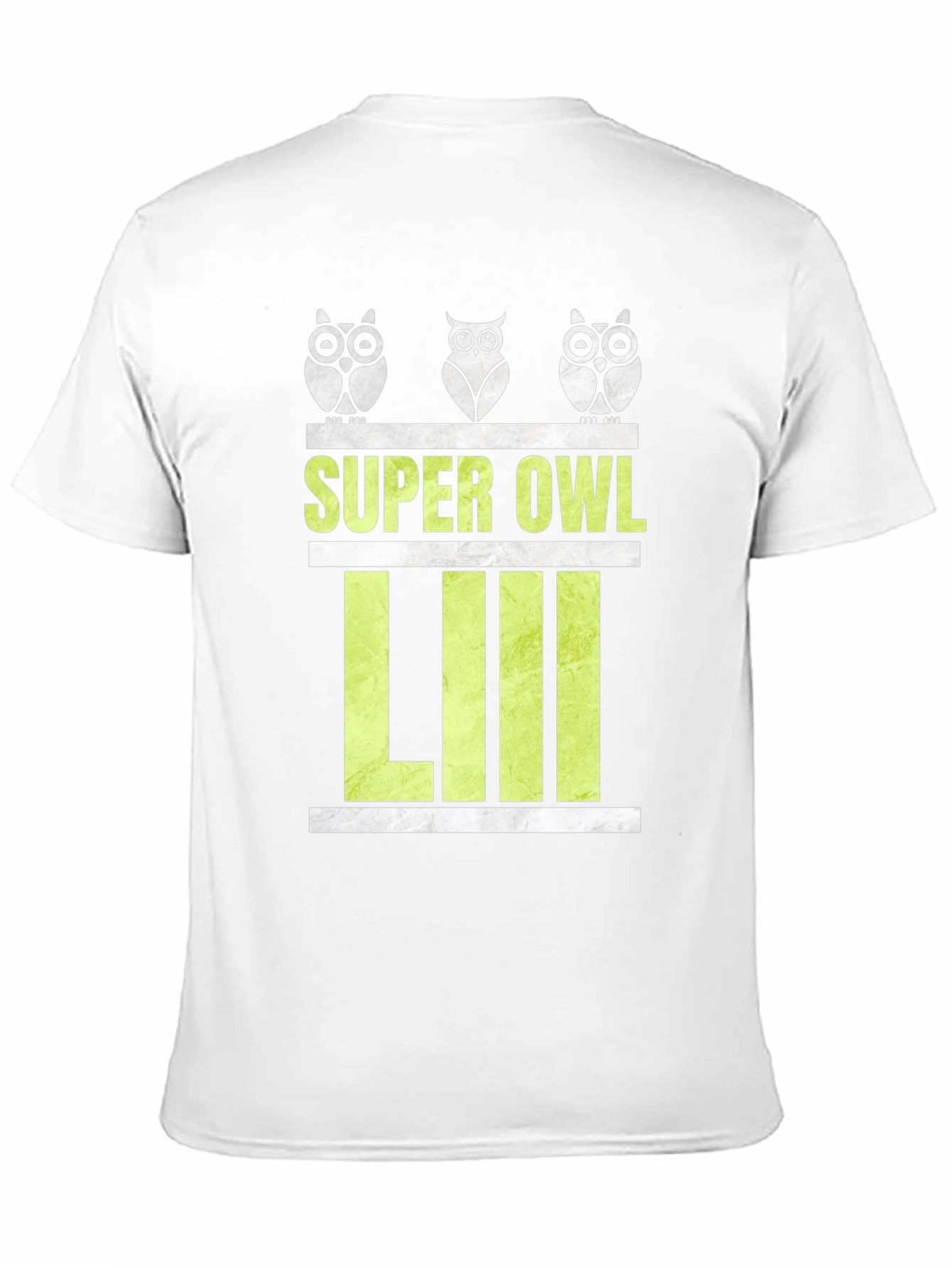 Super Owl LIII Black Graphic Tee