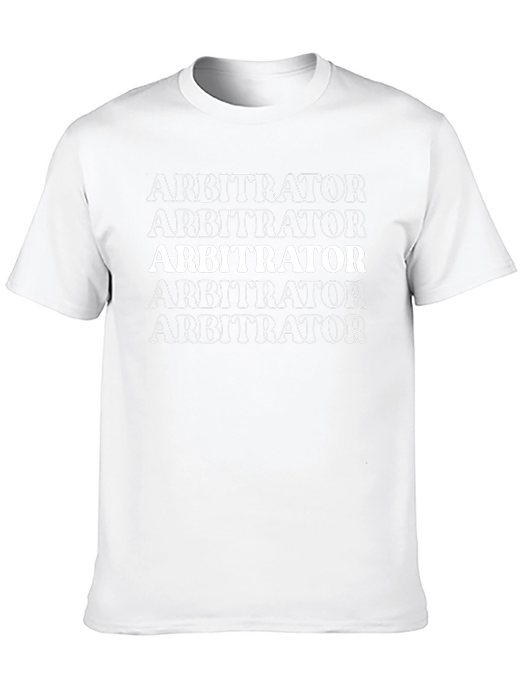 Arbitrator Graphic Tee - Stylish Black Cotton T-Shirt