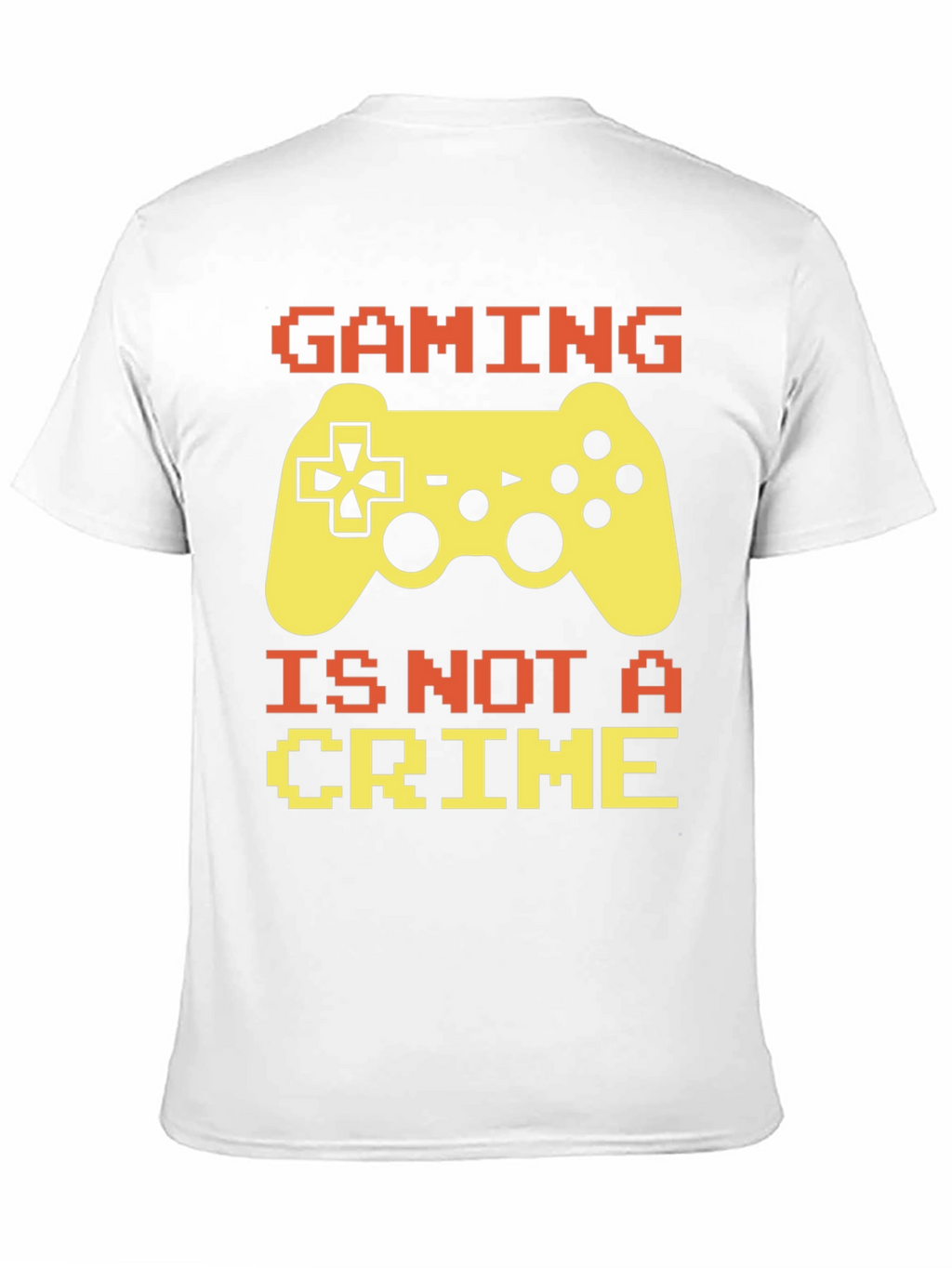 Gaming is Not A Crime T-Shirt - Gamer Tee
