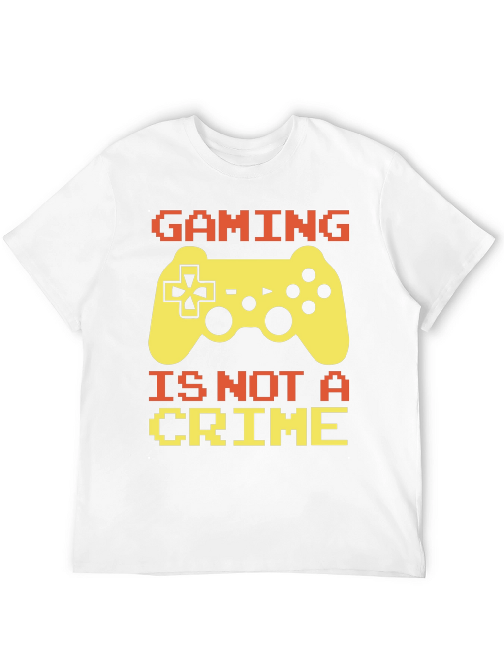 Gaming is Not A Crime T-Shirt - Gamer Tee