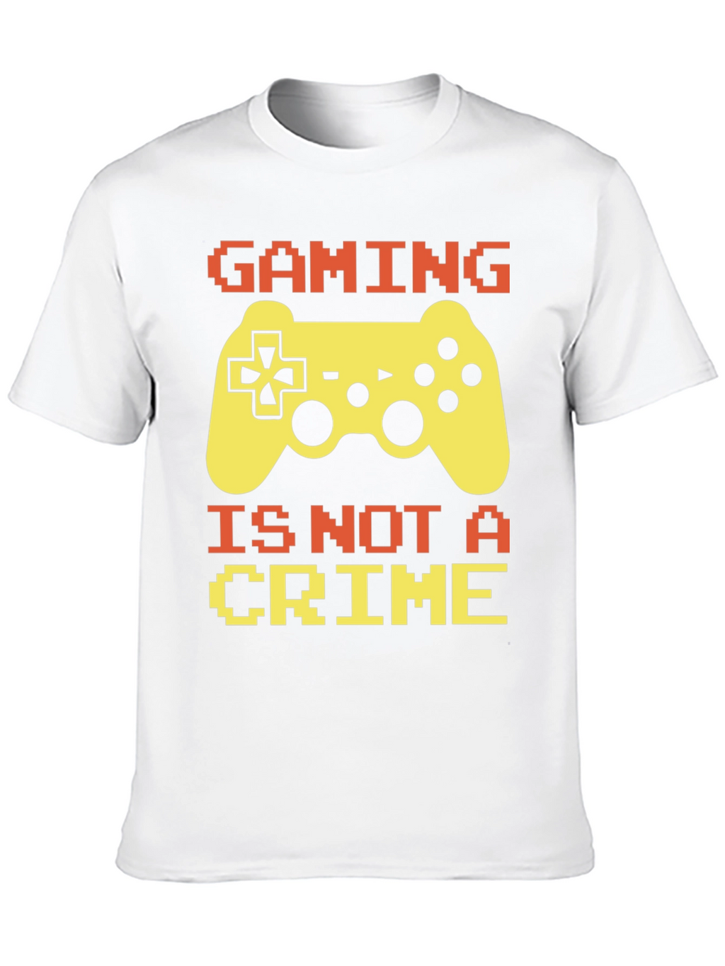 Gaming is Not A Crime T-Shirt - Gamer Tee