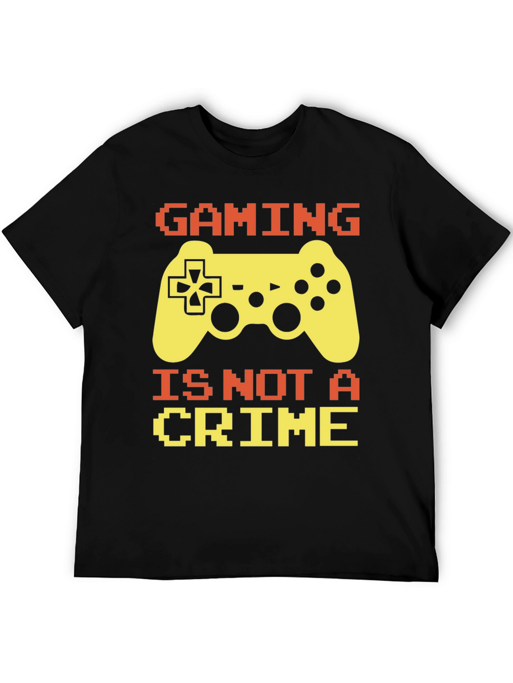 Gaming is Not A Crime T-Shirt - Gamer Tee