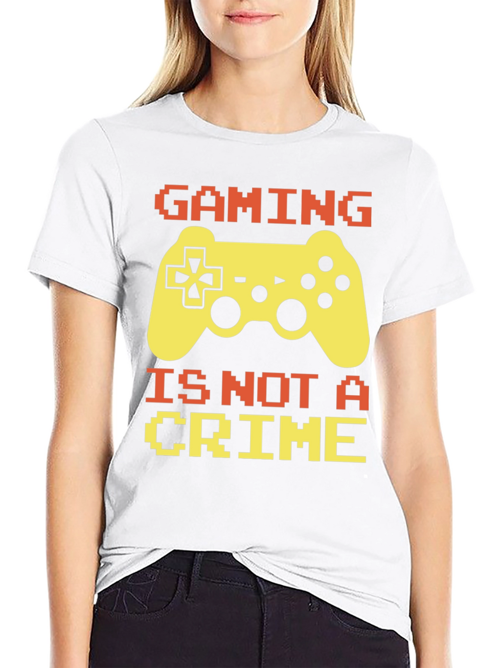 Gaming is Not A Crime T-Shirt - Gamer Tee