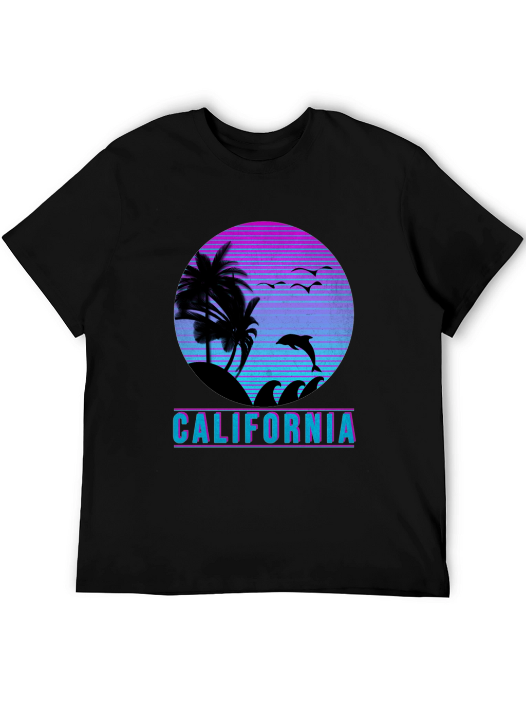 Retro California Beach T-Shirt