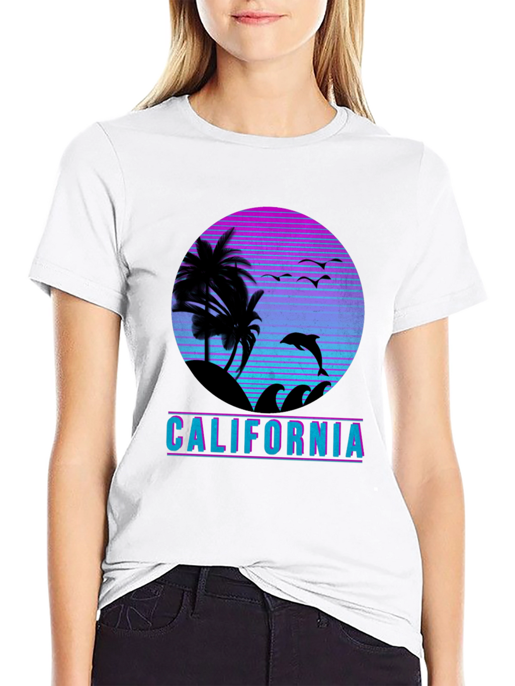 Retro California Beach T-Shirt
